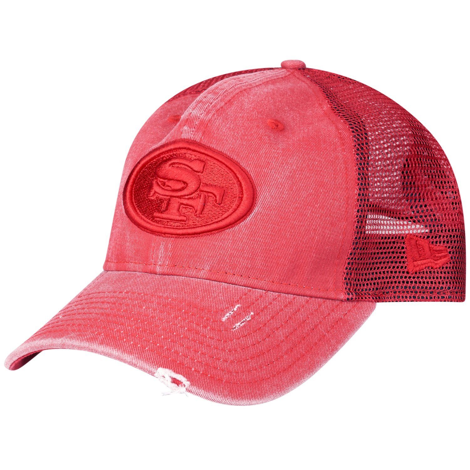New Cap RED WASHEDLOOK Teams Trucker Trucker 9Twenty NFL 49ers San Francisco Era