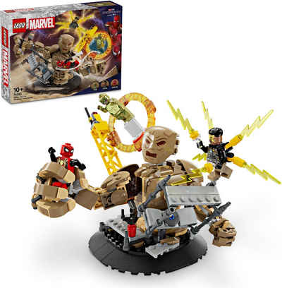 LEGO® Konstruktionsspielsteine Spider-Man vs. Sandman: Showdown (76280), LEGO Super Heroes, (347 St), Made in Europe