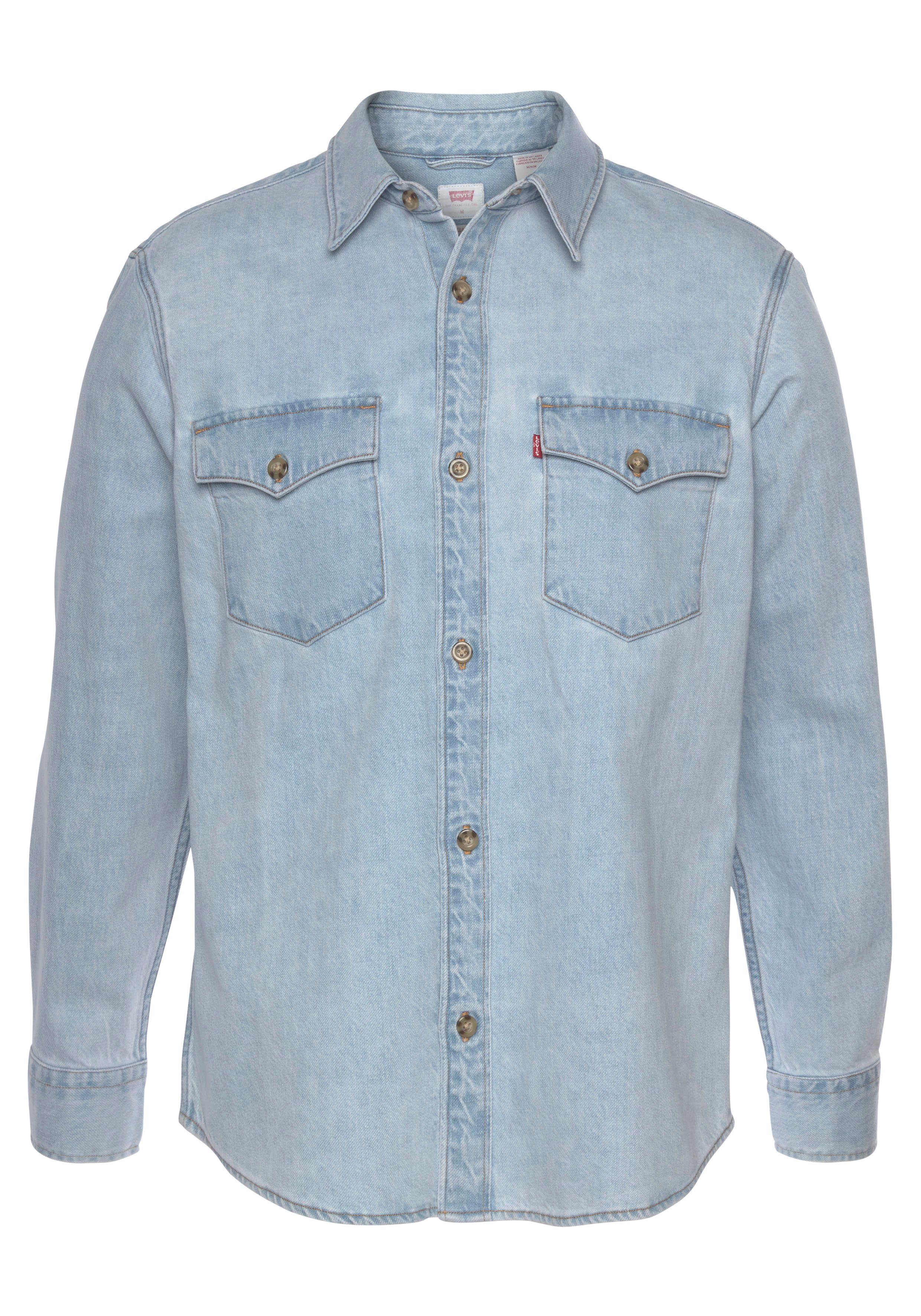 Levi's® Jeanshemd RELAXED FIT WESTERN im Western-Stil