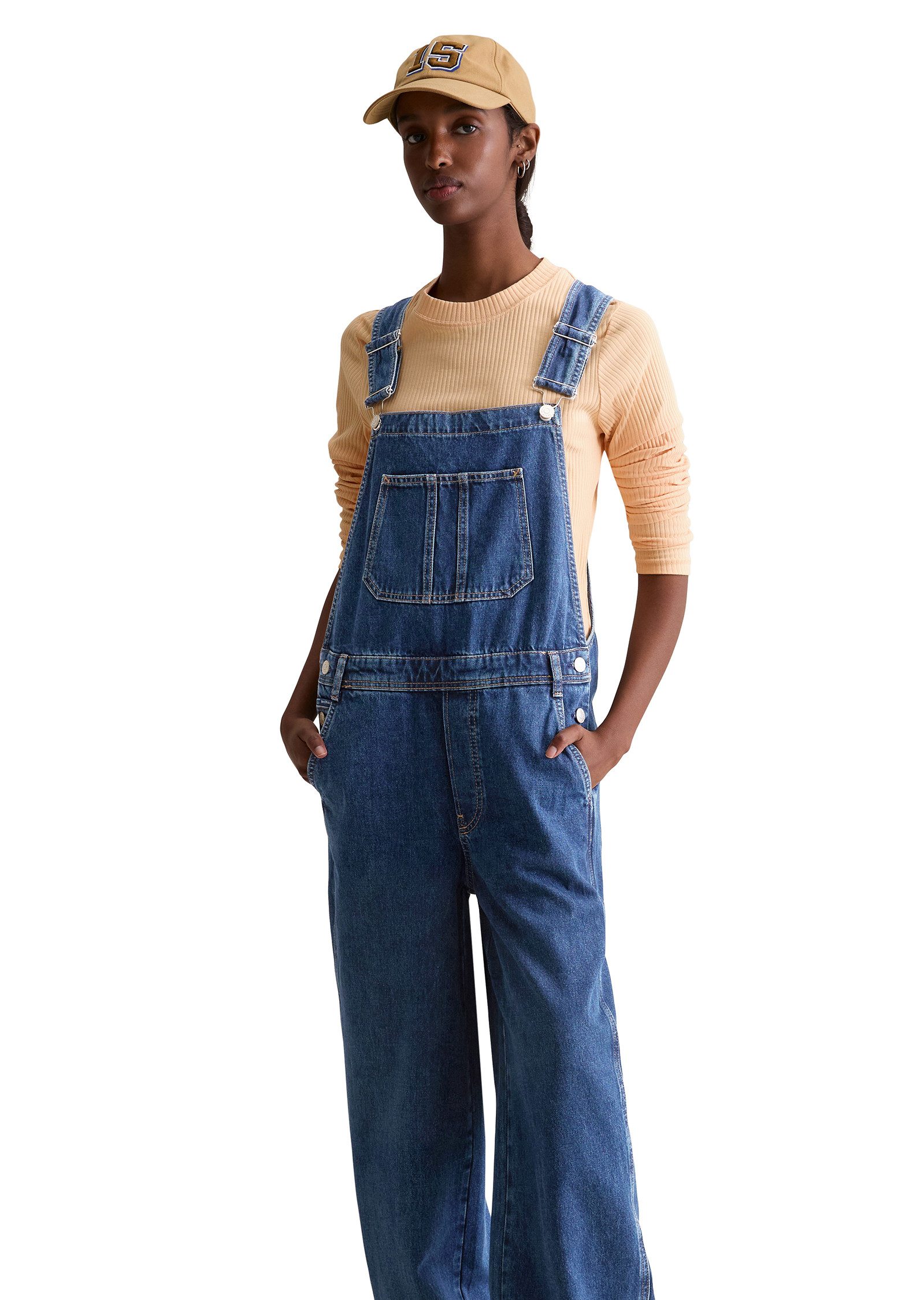 Marc O'Polo DENIM Overall aus Rigid Denim ohne Elasthan