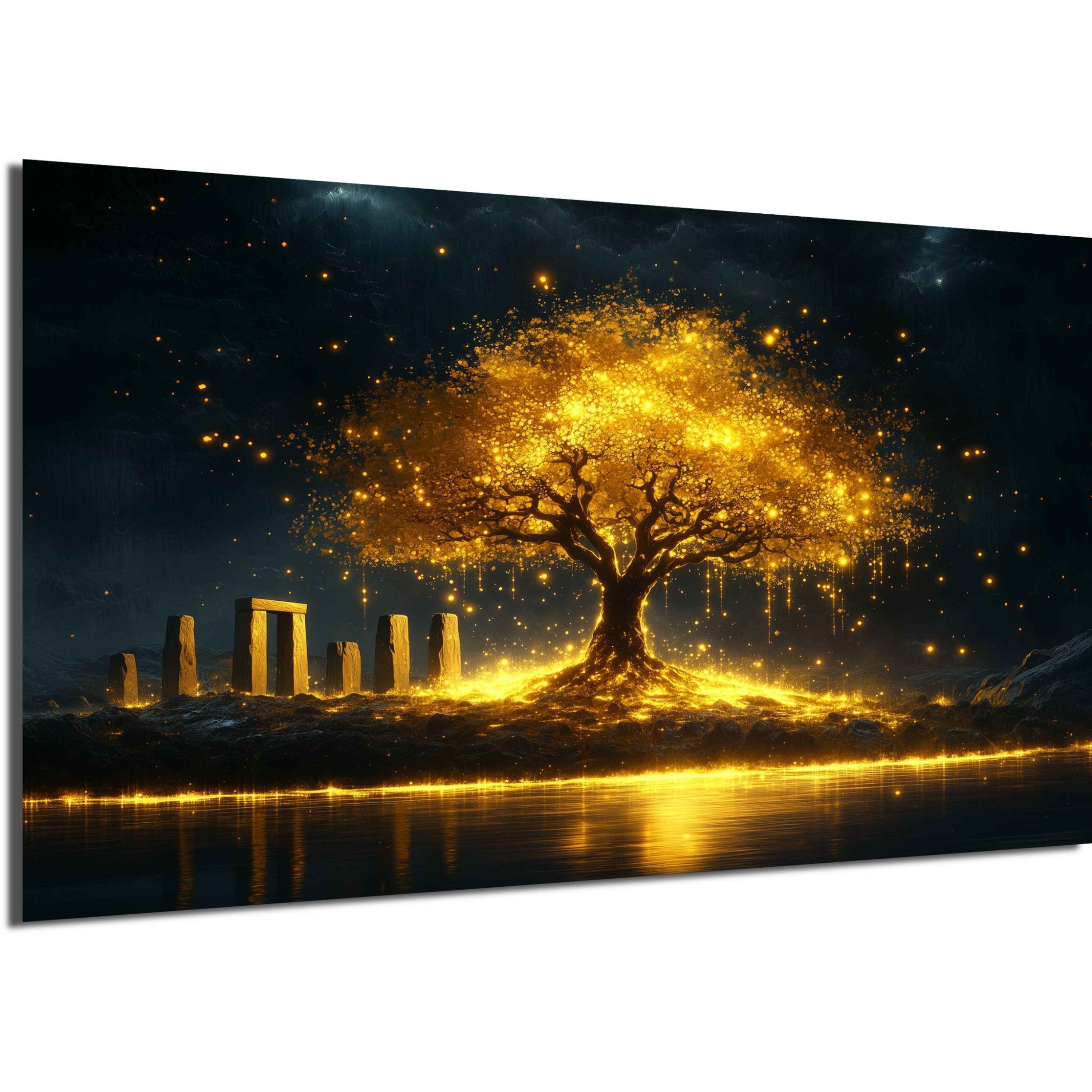 DARO Design Leinwandbild Modern Abstrakt Wandbilder günstig online kaufen