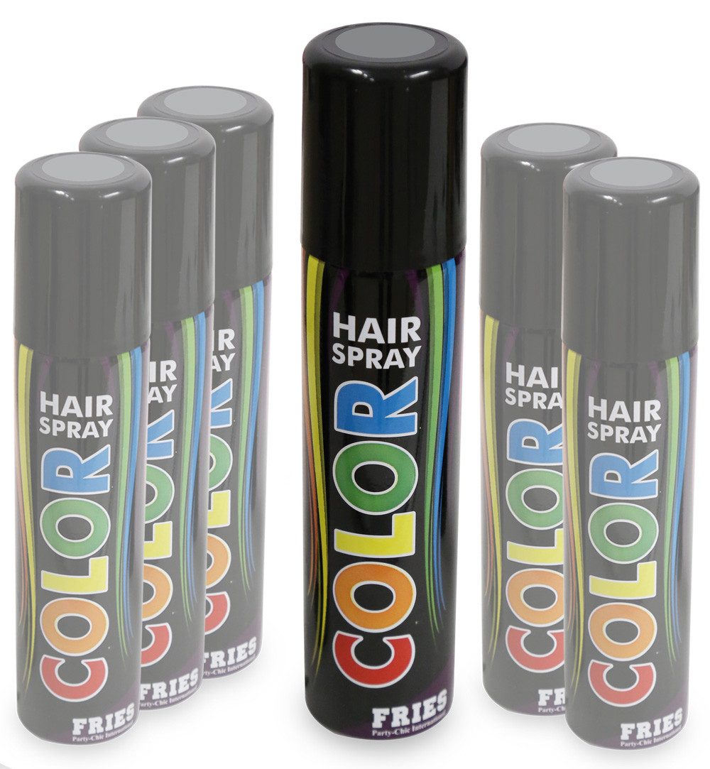 Fries Haarfarbe Haarspray Color Hair Spray Farbspray Haare Haar Sprühdose Farben 100ml, 1-tlg.