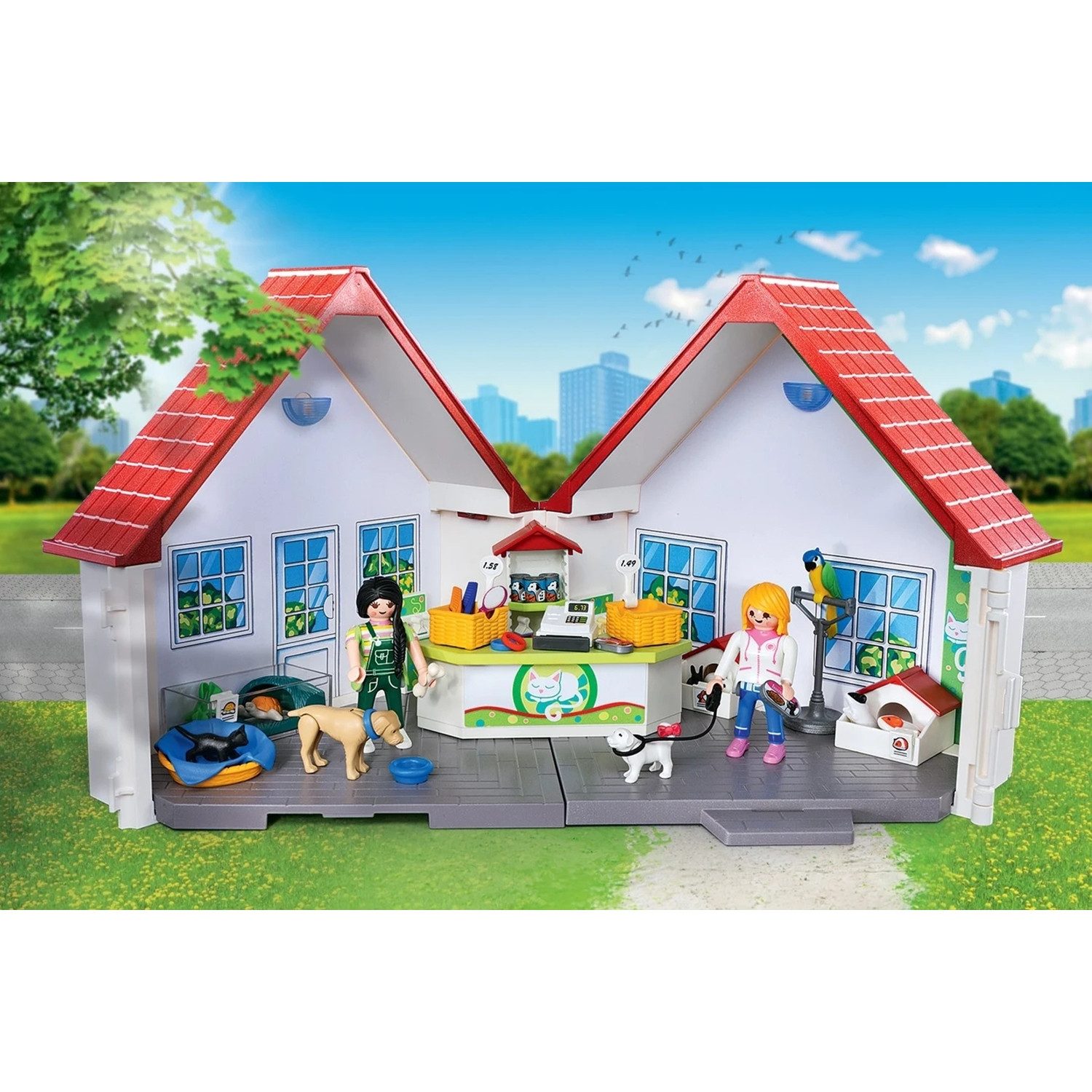 Playmobil® 71396 Mein Mitnehm Tiershop Konstruktions-Spielset günstig online kaufen