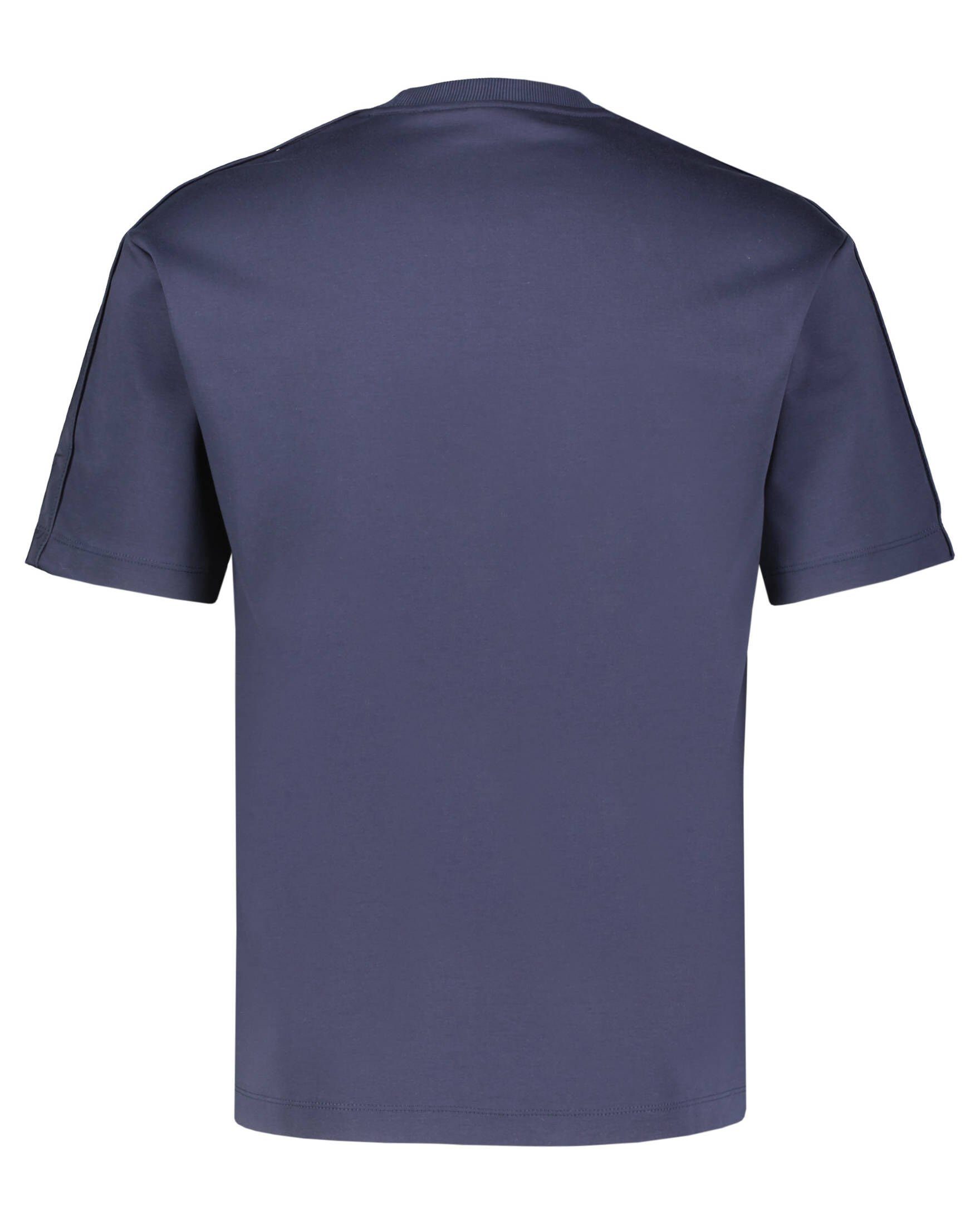 T-Shirt DALIX HUGO (1-tlg) Herren (296) T-Shirt blau