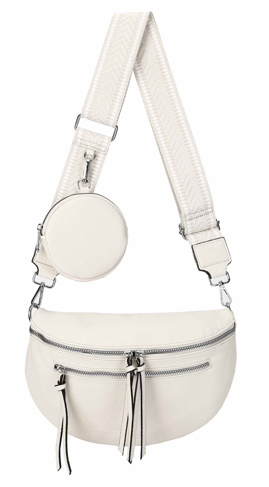 ITALYSHOP24 Bauchtasche Damen Brusttasche Schultertasche CrossBody günstig online kaufen