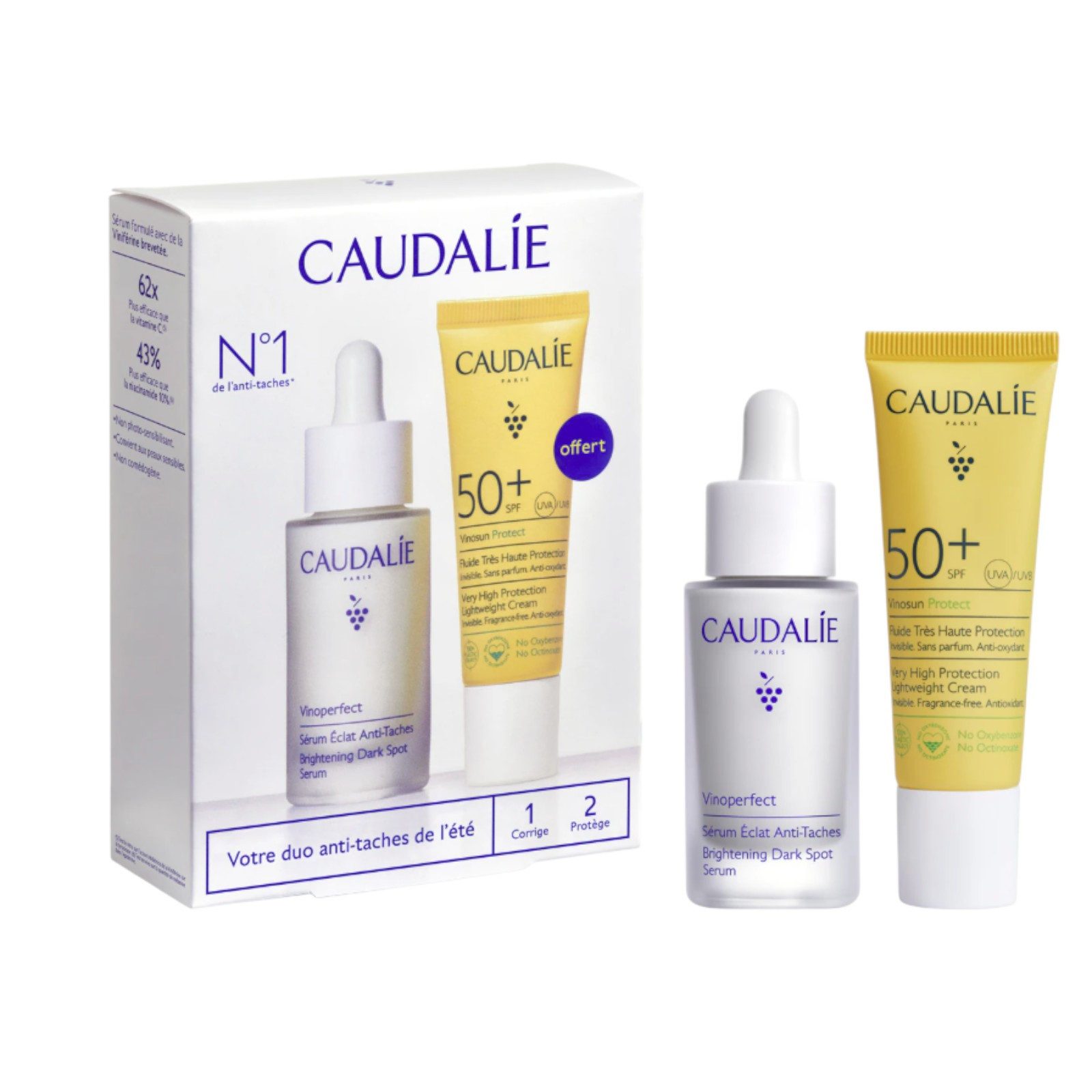 Gesichtspflege-Set Serum & Sonnenpflege Set 2025