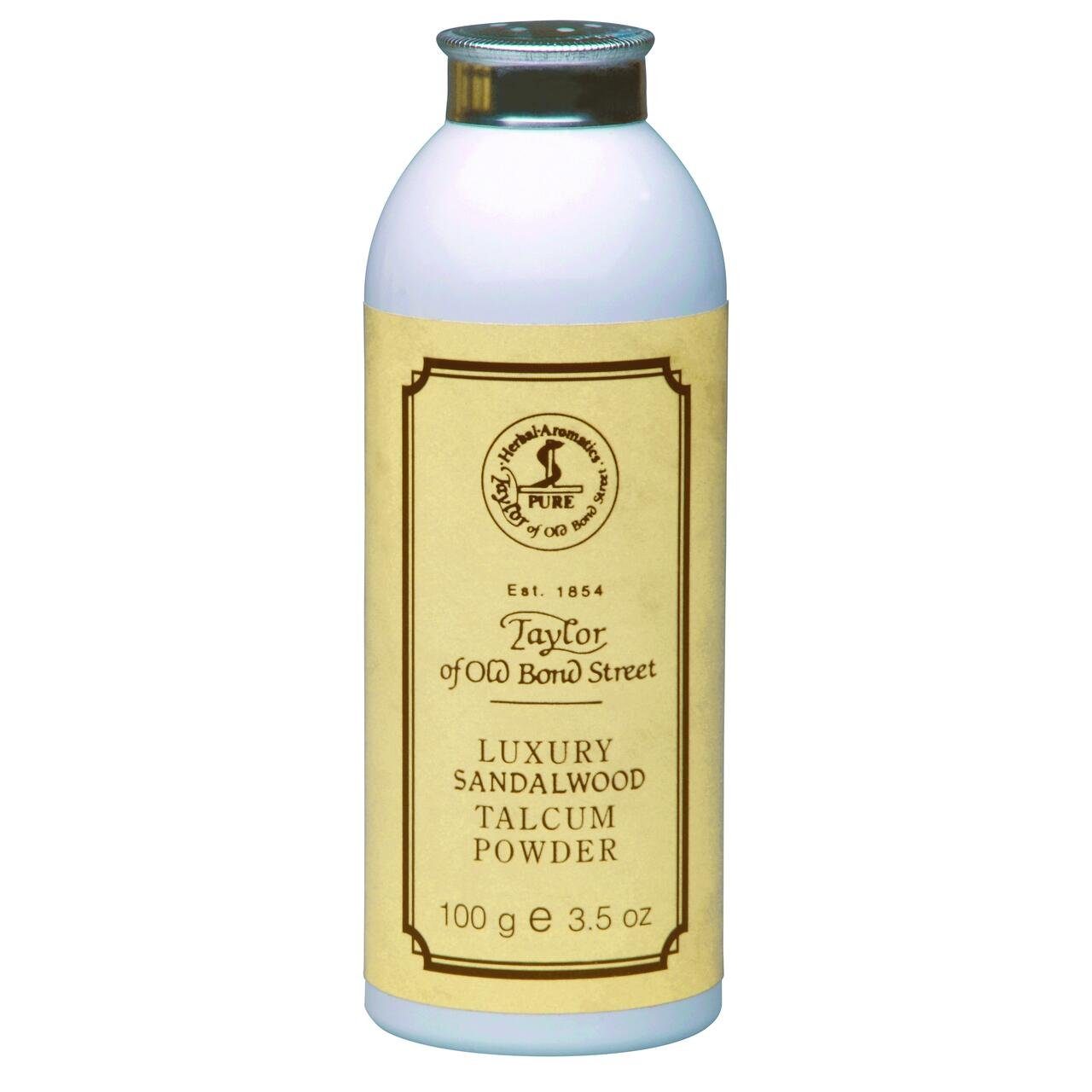 Taylor of Old Bond Street Bodylotion Luxury Sandalwood Talcum Powder, Alle Hauttypen