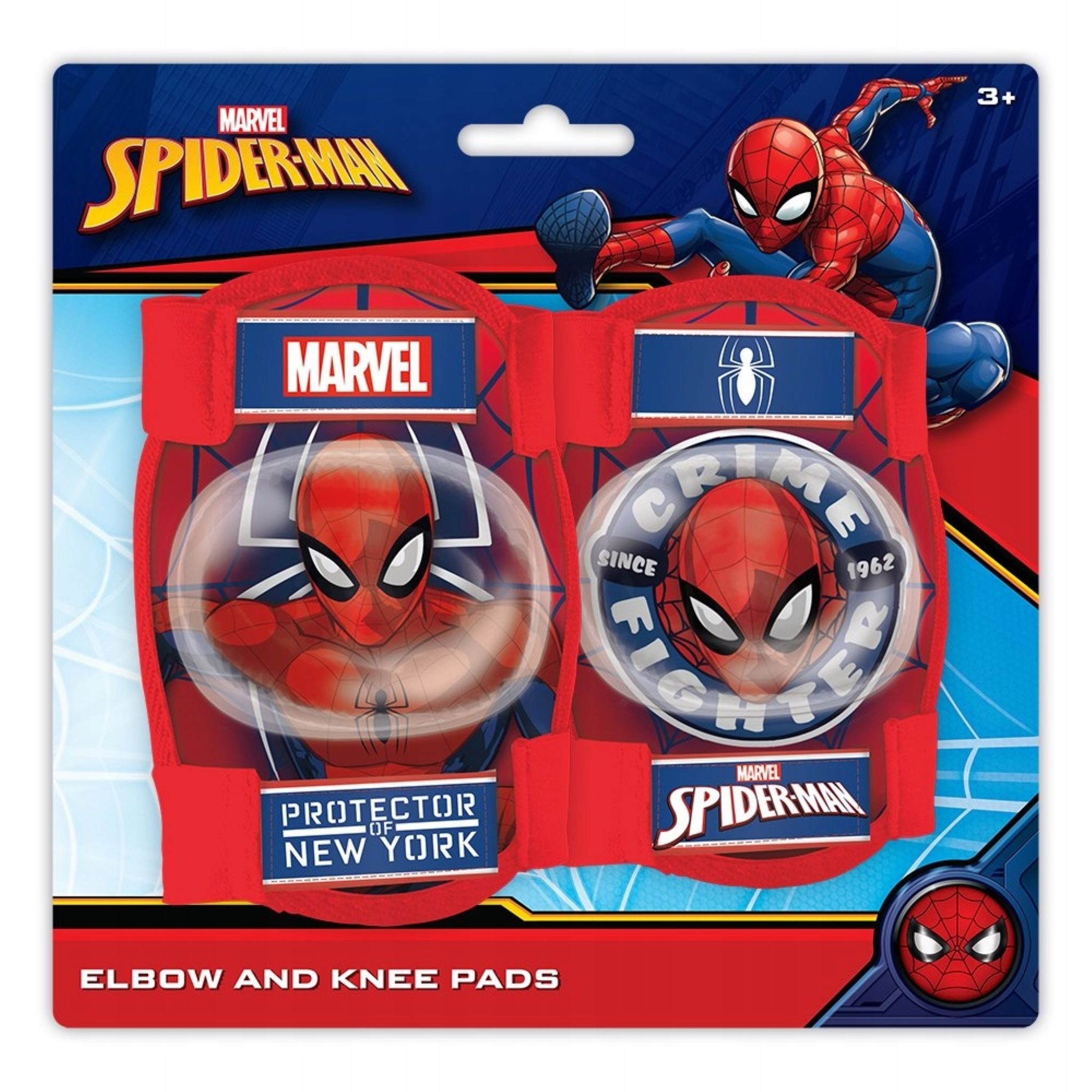 MARVEL Schutzpolster Schutzpolster für Kinder – Spiderman 3-8 Jahre (4 St)