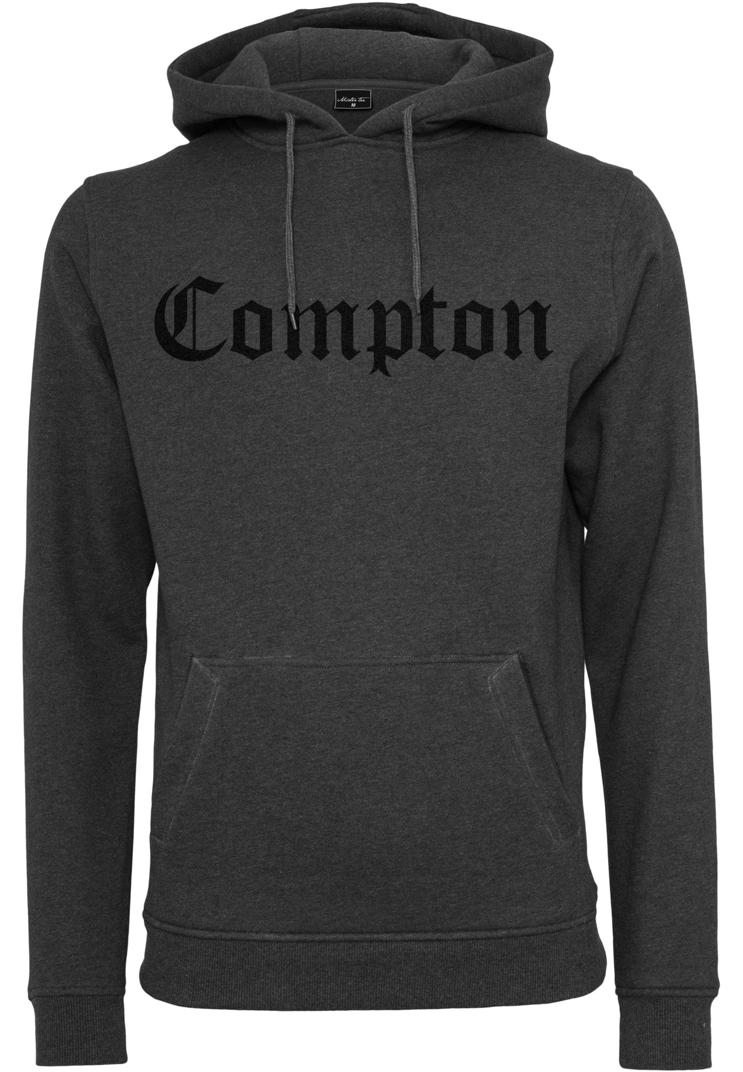 MisterTee Sweater Herren Compton Hoody (1-tlg) charcoal