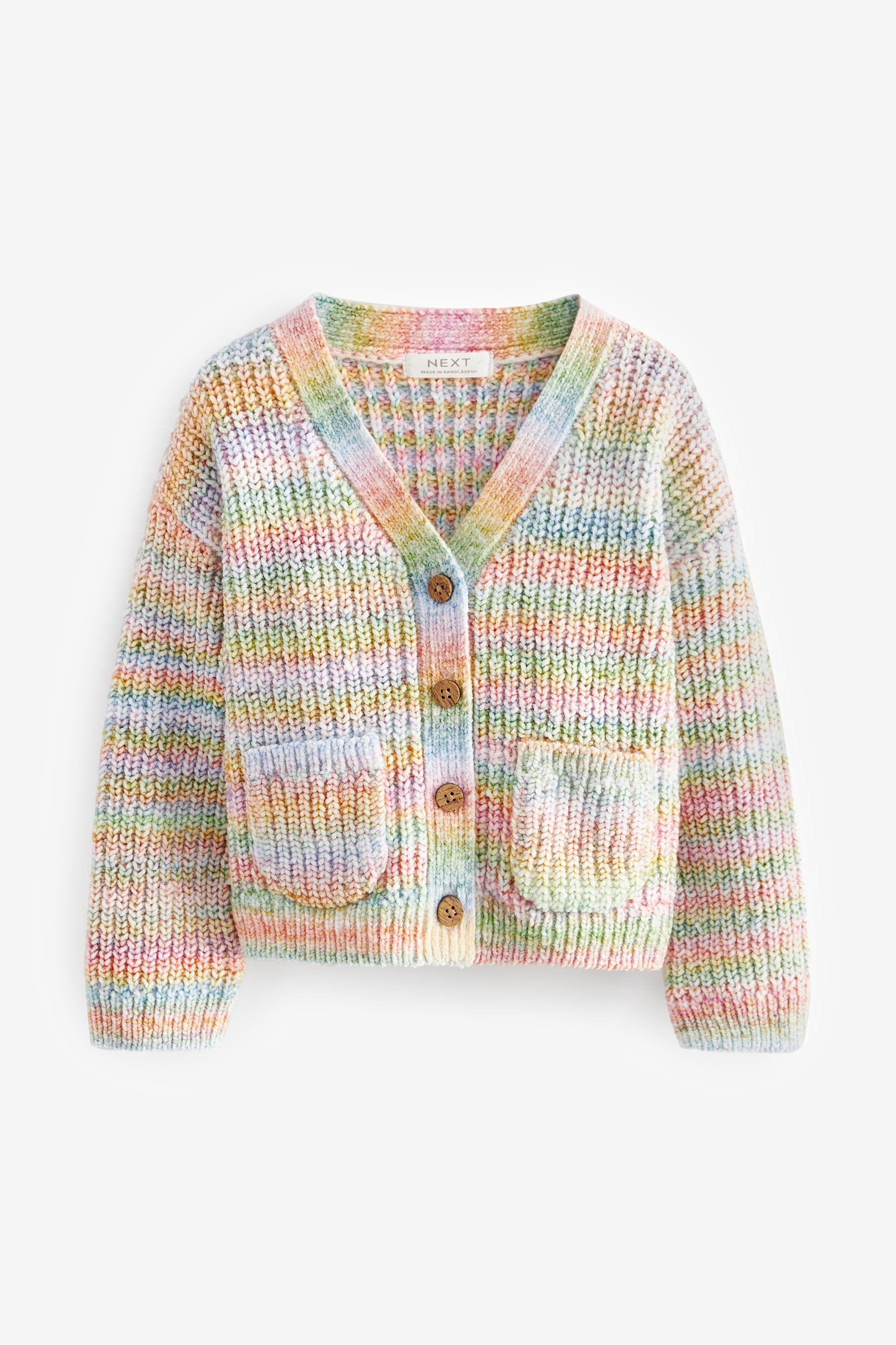 Strickjacke Strickjacke mit V-Ausschnitt