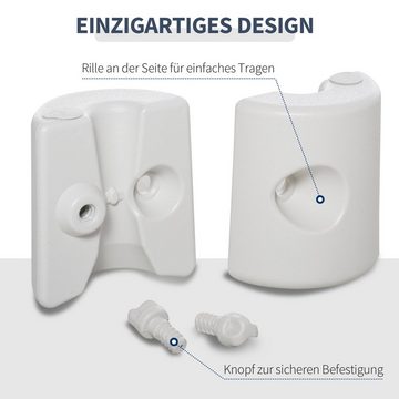 Outsunny Stativgewicht Pavillon Standfuß