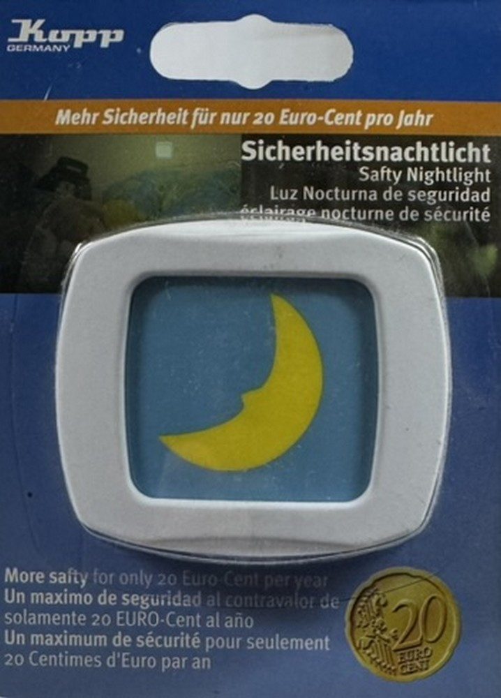DIW Nachtlicht Wunderschönes Sicherheitsnachtlicht mit Mond, LED Nachtlicht, LED fest integriert, bunt, Nachtlicht mit Motiv