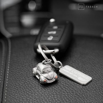 FABACH Schlüsselanhänger Miniatur Auto "Car" mit Gravur "Deine Schutzengel fahren mit Dir"