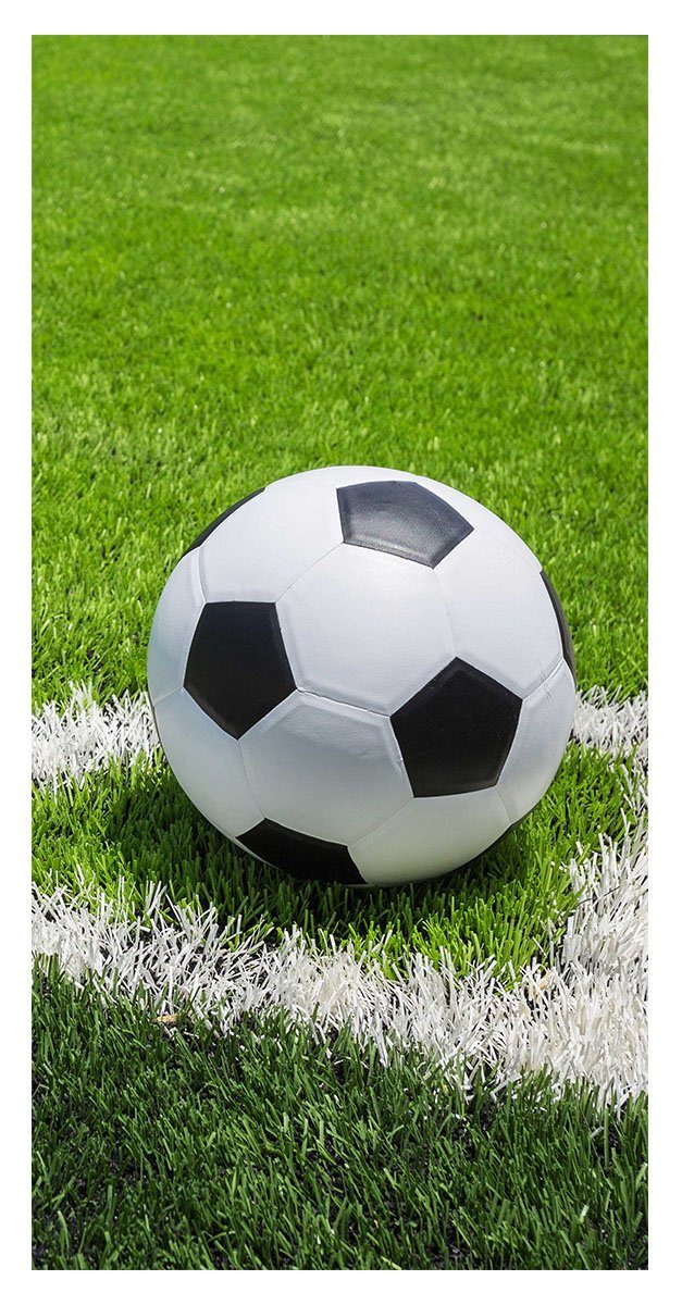 Jerry Fabrics Handtuch Sport Strandtuch Badetuch Fußball Platz Training, Fr günstig online kaufen