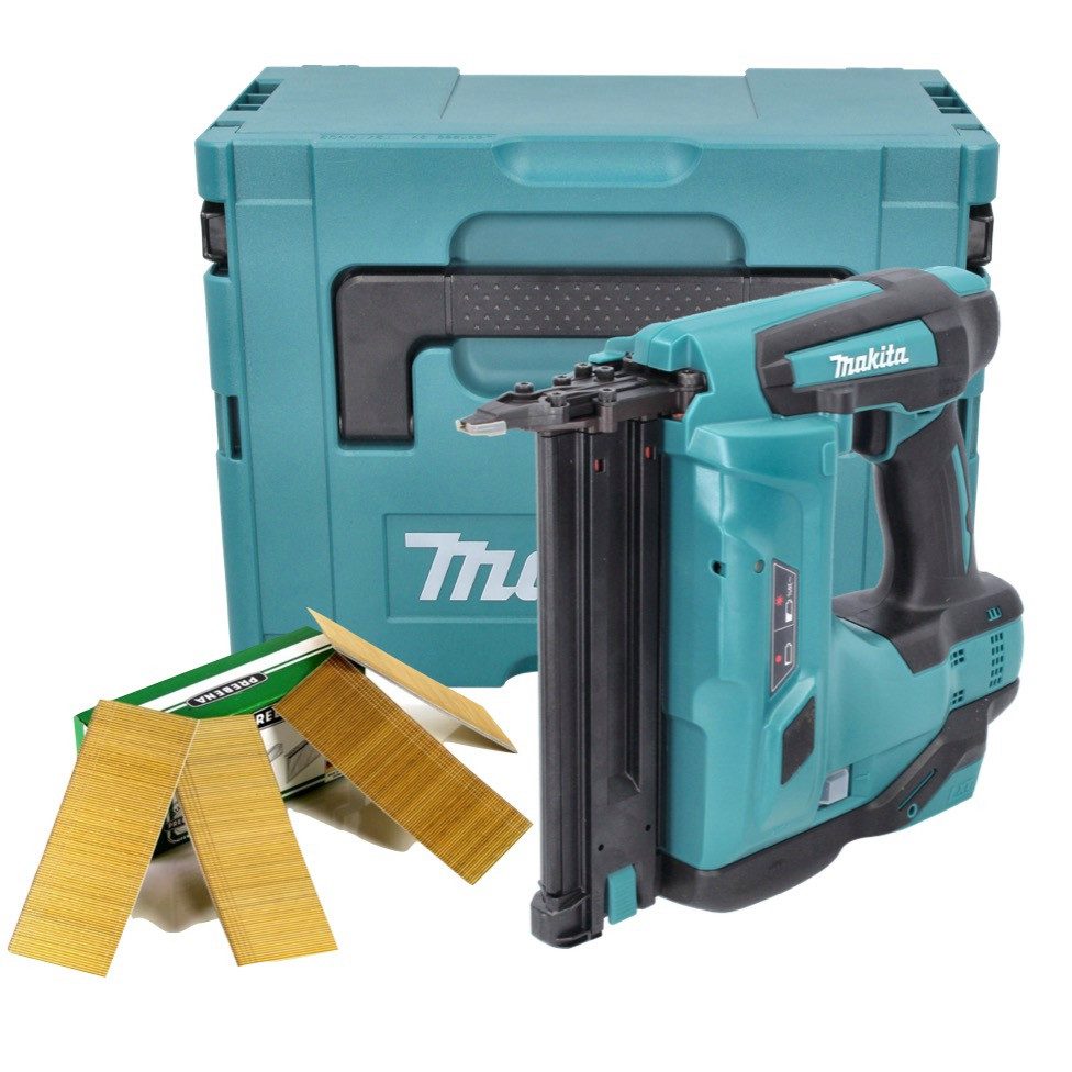 Thumbnail - Makita Nagler DBN 500 ZJ Akku Stauchkopfnagler 18 V 15-50 mm + Stauchkopfnägel 50 m