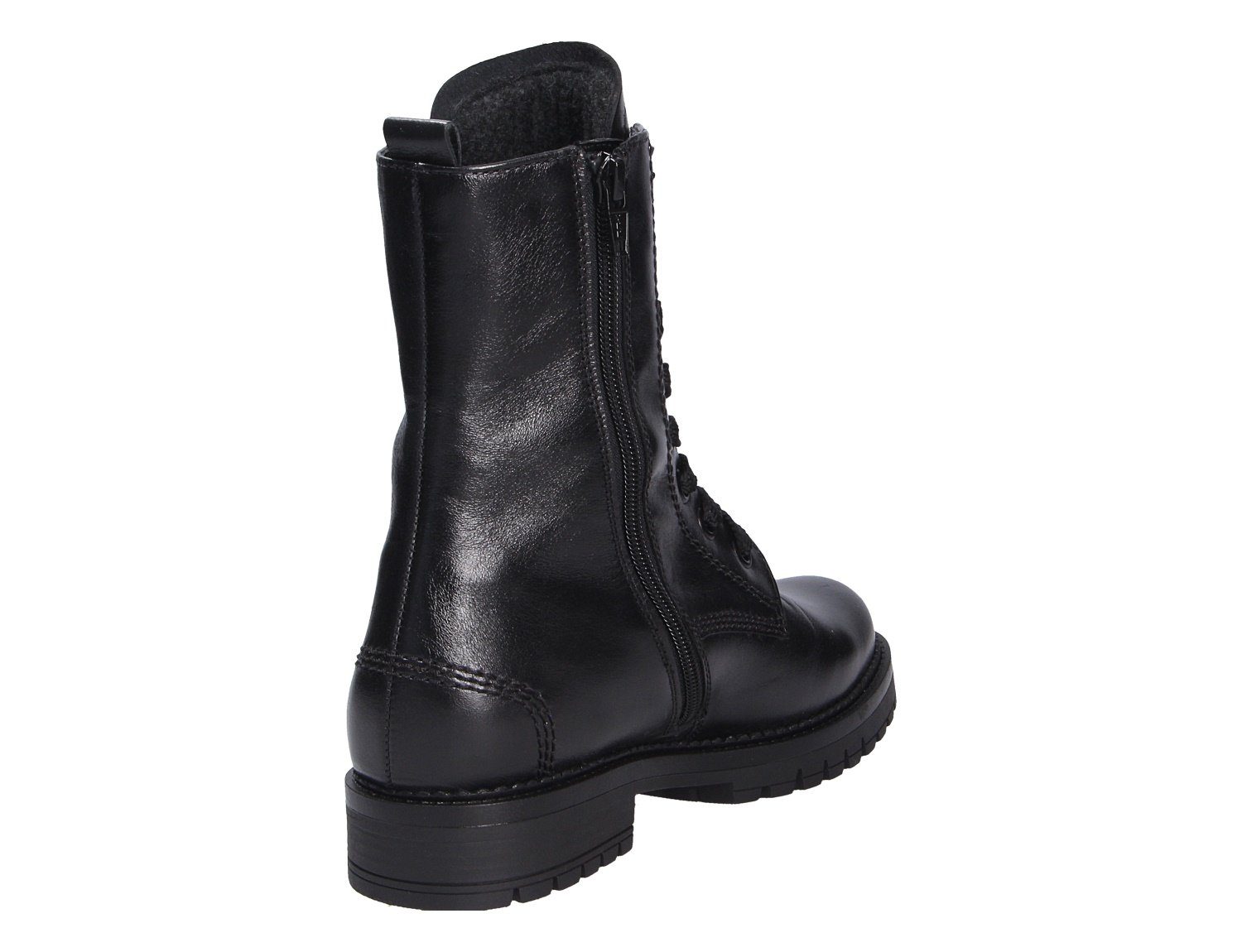 Schnitt schwarz Winterstiefel Modischer 37 Gabor /