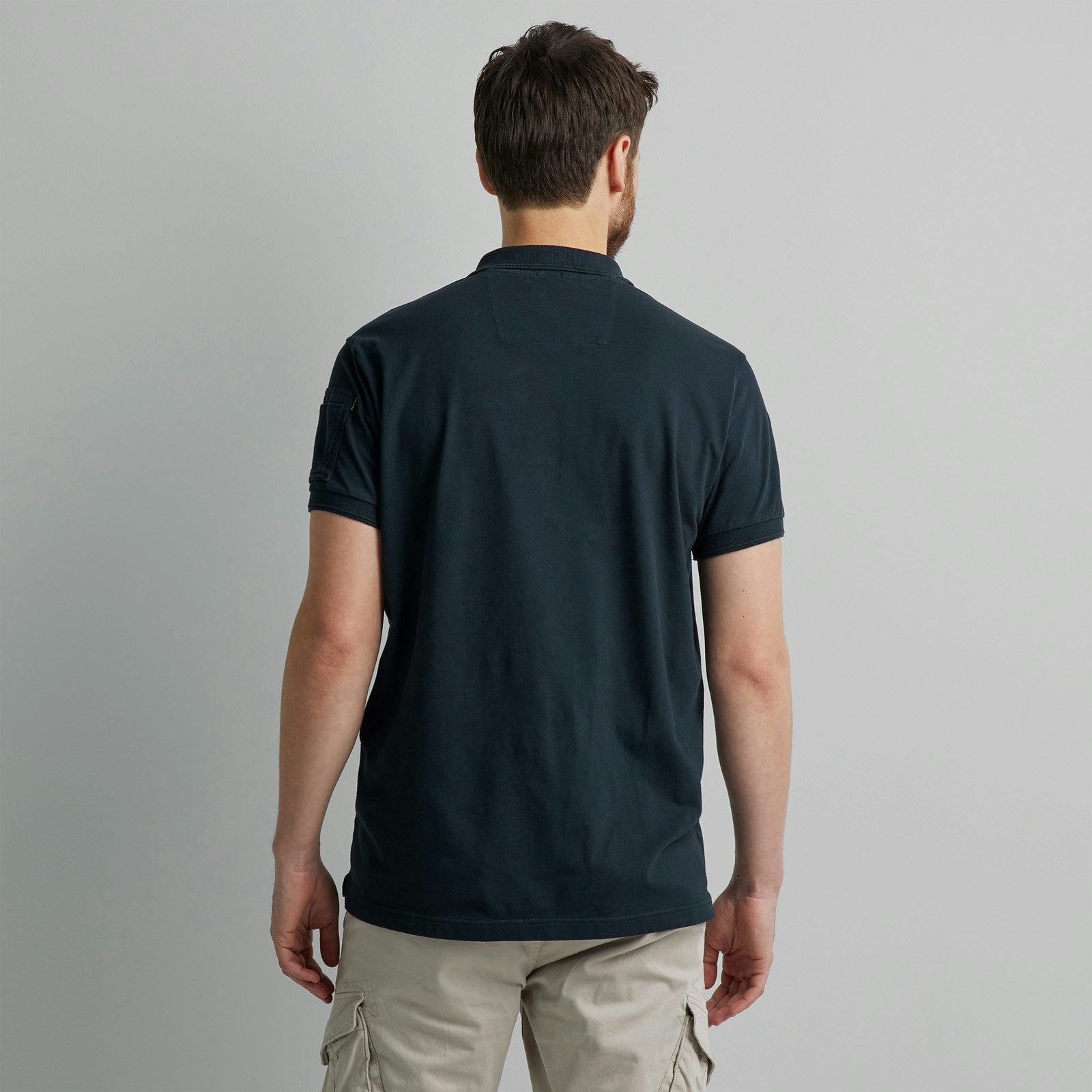 PME LEGEND Poloshirt mit Logostickerei