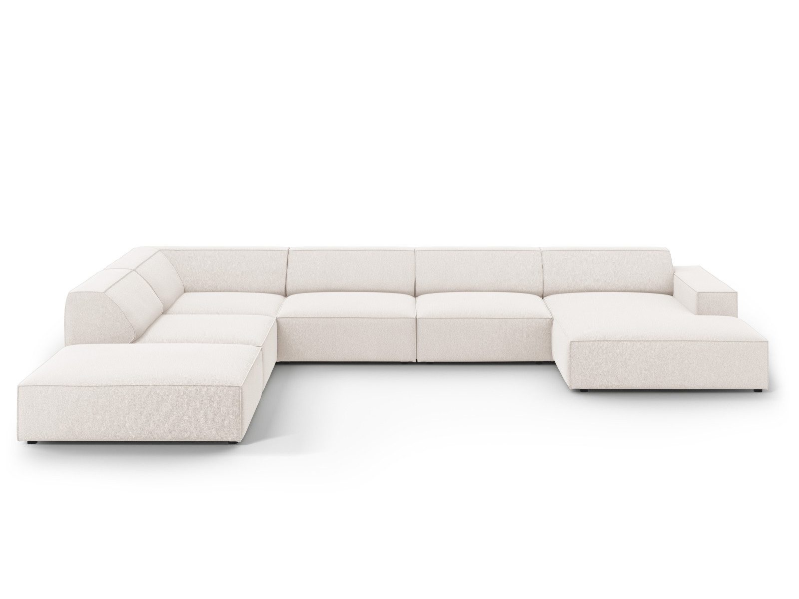 Micadoni Ecksofa Jodie, Panorama 7-Sitzer günstig online kaufen