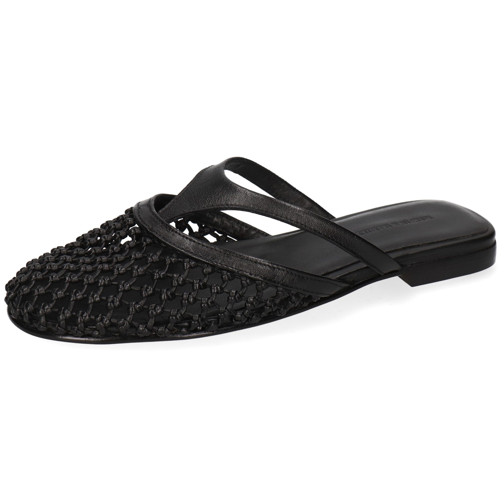 Melvin & Hamilton Alivia 5 Leder-Pantoletten für Damen Pantolette Flache Absätze, Echtes Leder