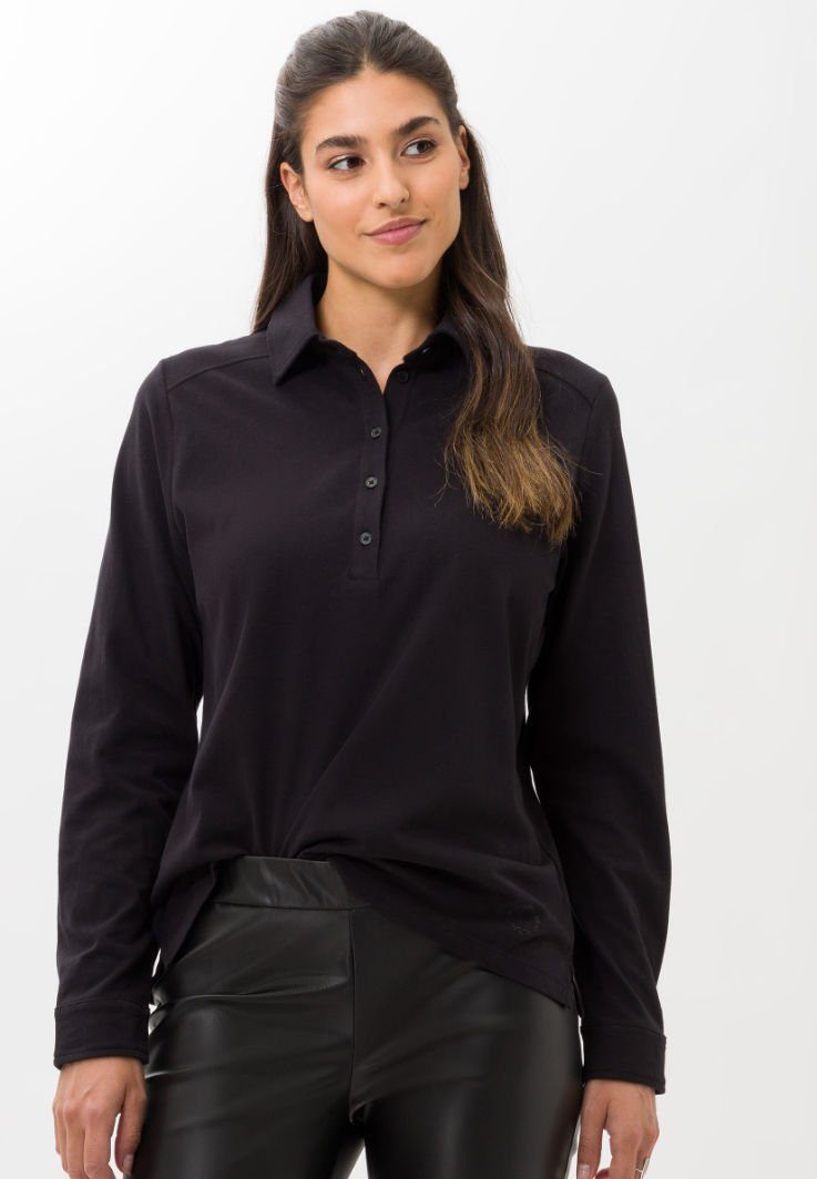 Style schwarz CLOE Brax Kurzarmshirt