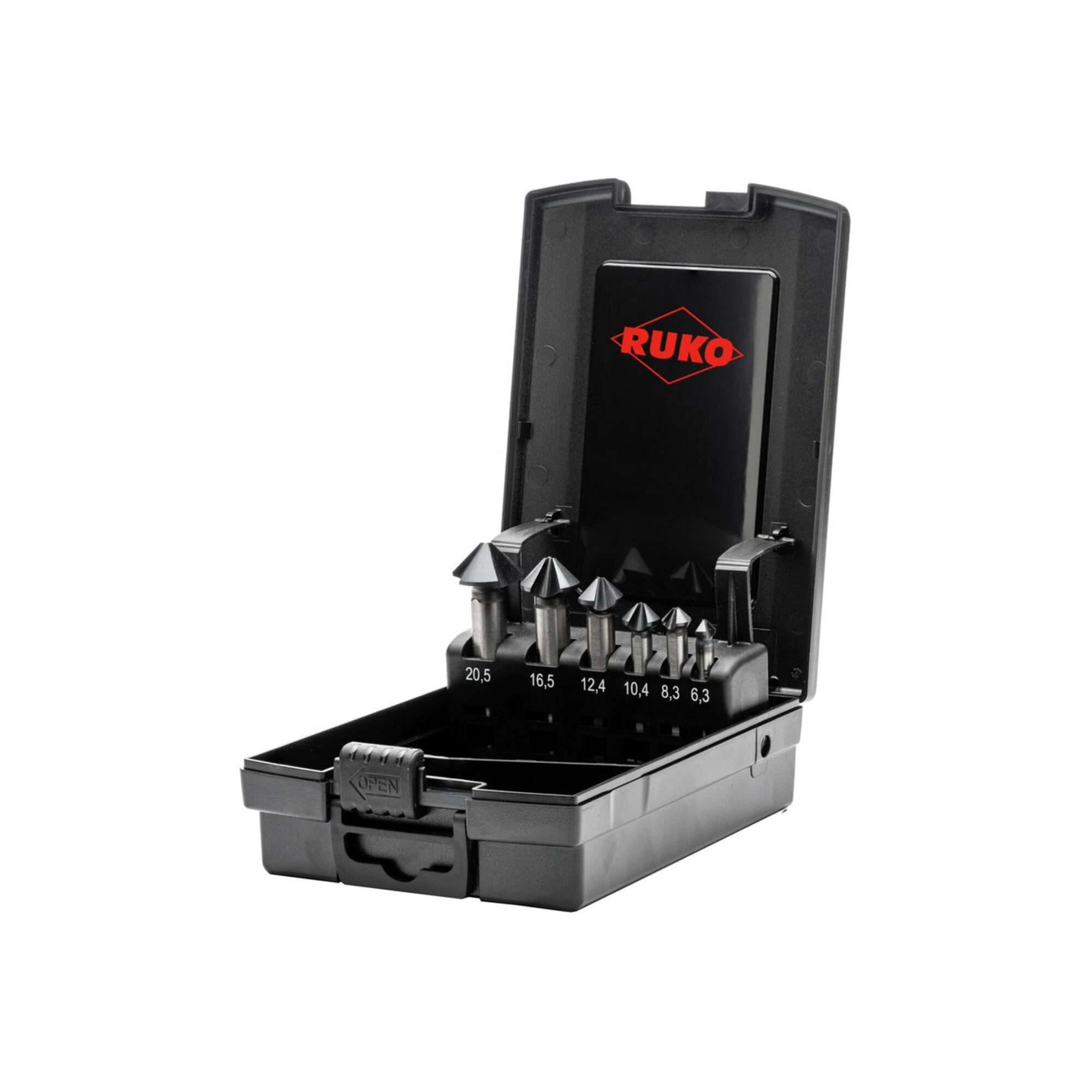 Ruko Kegelsenker RUKO Kegel- und Entgratsenker-Satz ULTIMATECUT DIN 335 Form C 90 Grad