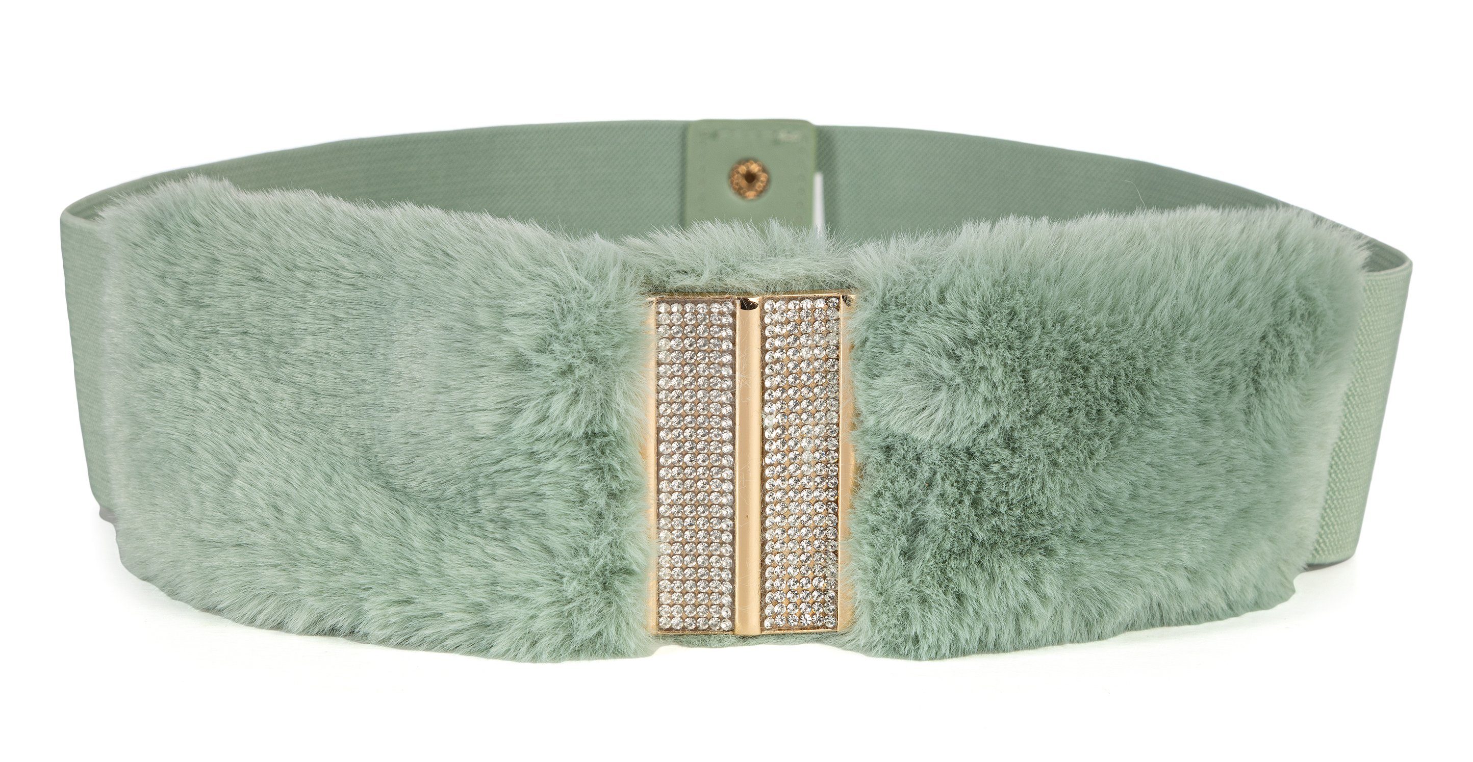Cassandra Accessoires Taillengürtel "Sofia" Stretchgürtel, Plüschgürtel, günstig online kaufen