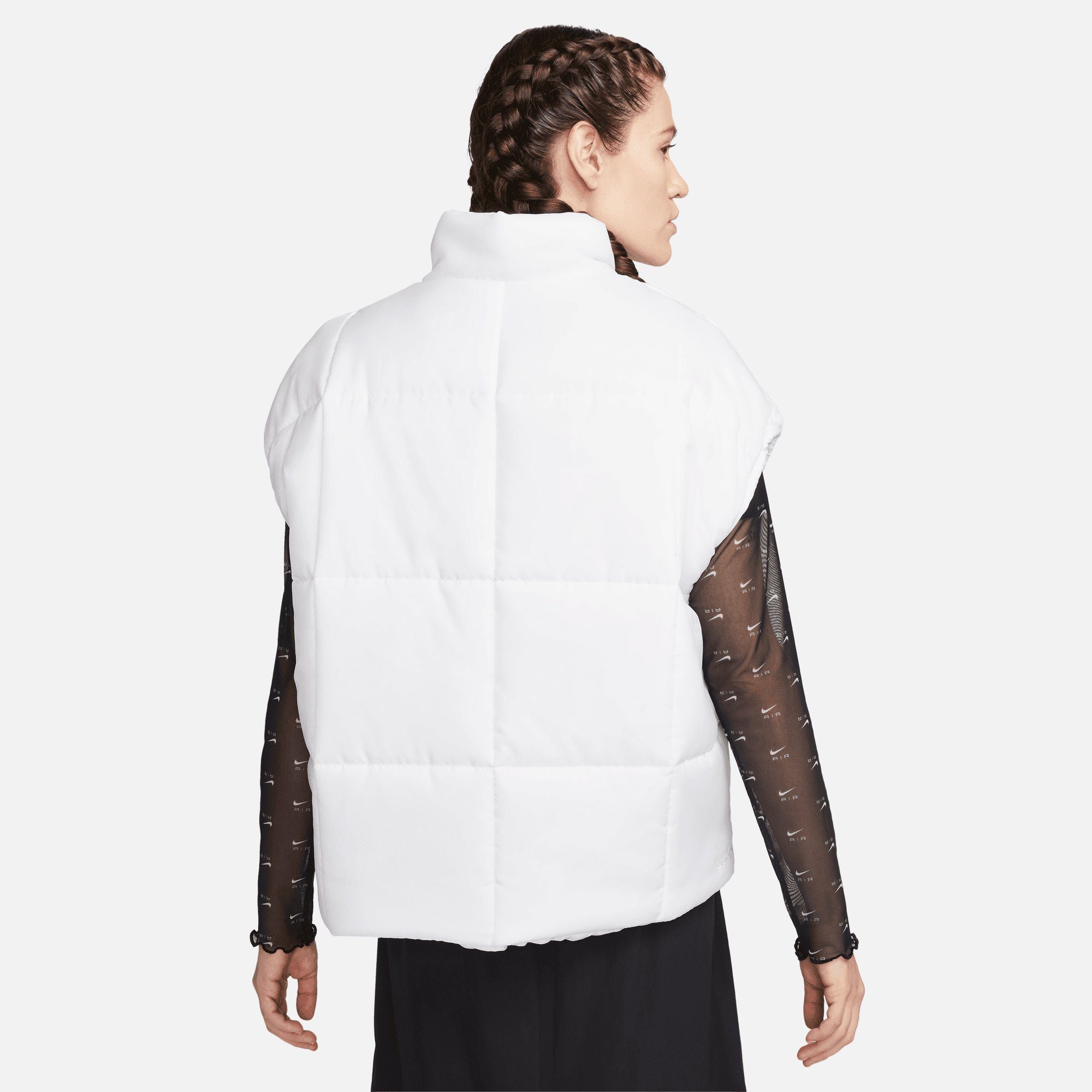 Nike TF NSW VEST THRMR CLSC Steppweste W Sportswear WHITE/BLACK