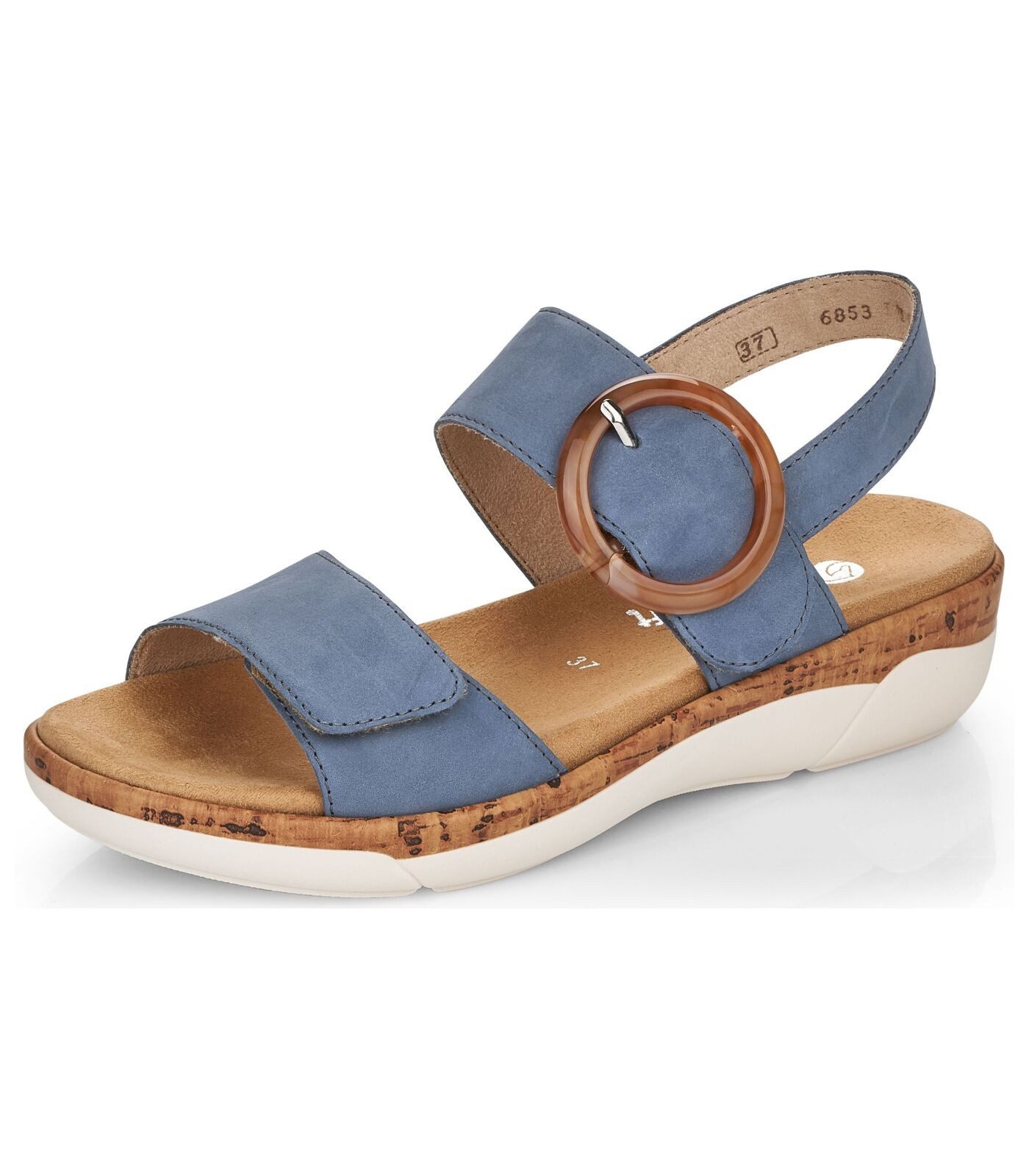 Remonte Sandalen Leder Keilsandalette