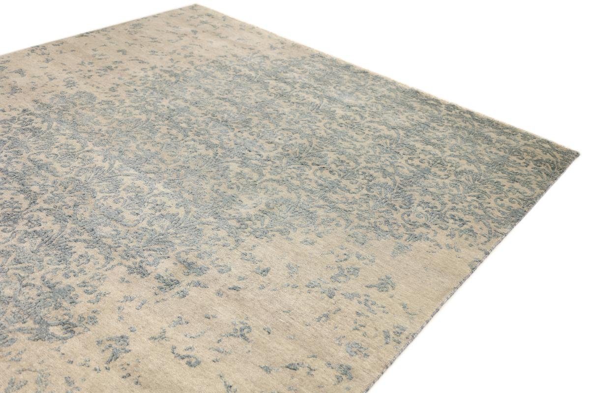 Orientteppich Sindhi 239x302 Handgeknüpfter Moderner Orientteppich Trading, rechteckig, 12 Nain Designteppich, / mm Höhe