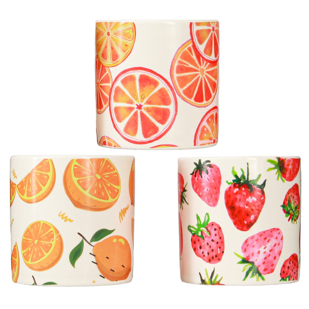 Kaemingk Duftkerze Citronella Insektenabwehr Kerzen Frucht Duft Outdoor 3er Set, 3 Stück