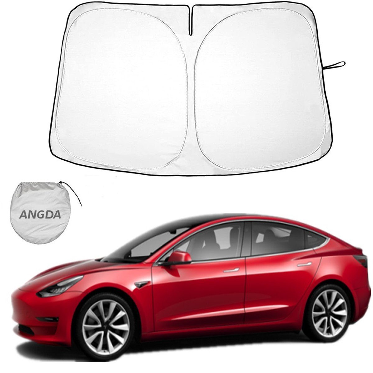 Frontscheibenabdeckung Frostschutz Auto für Tesla Model Y Model3