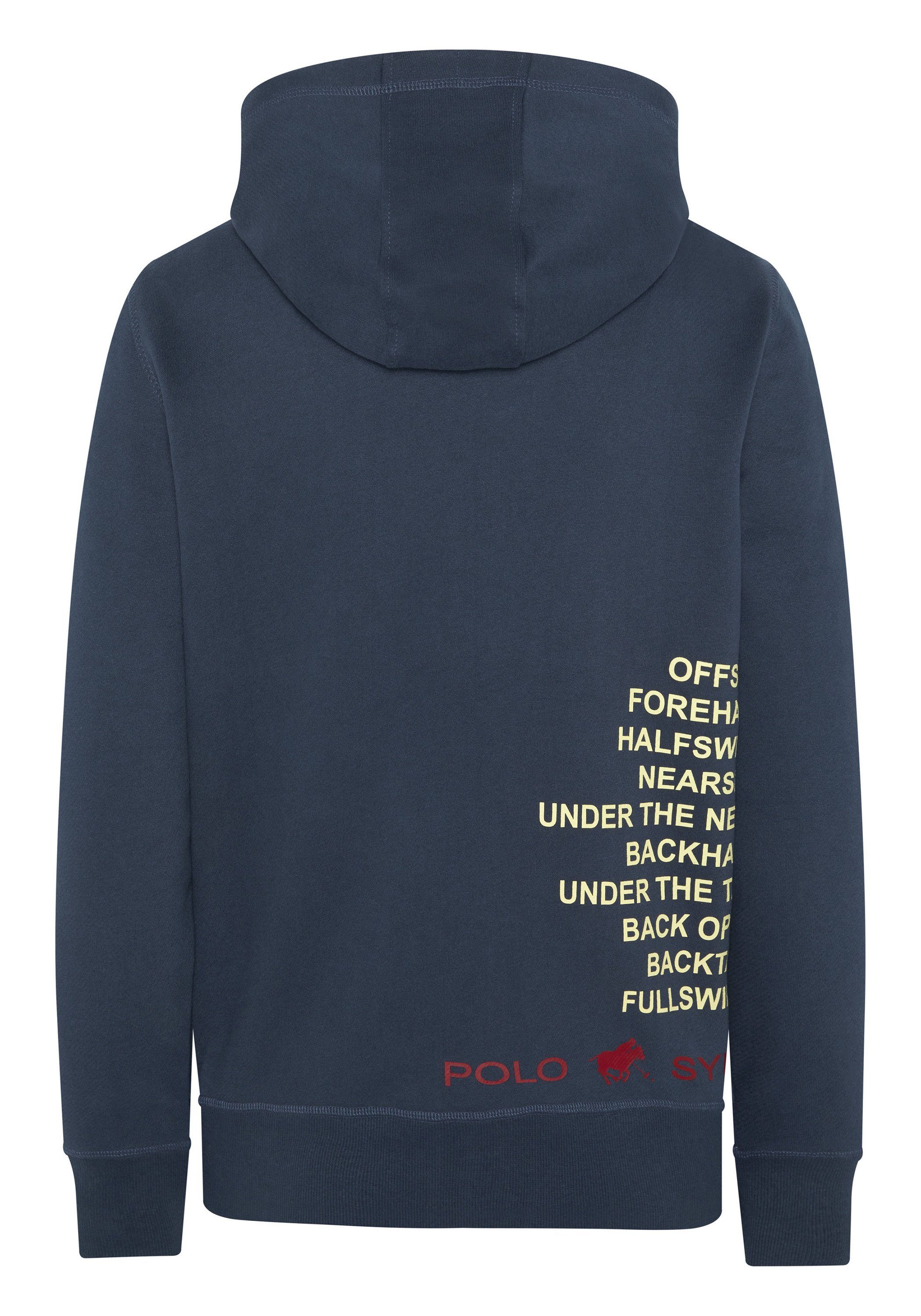 Polo Sylt Sweatjacke mit Polosport-Print günstig online kaufen