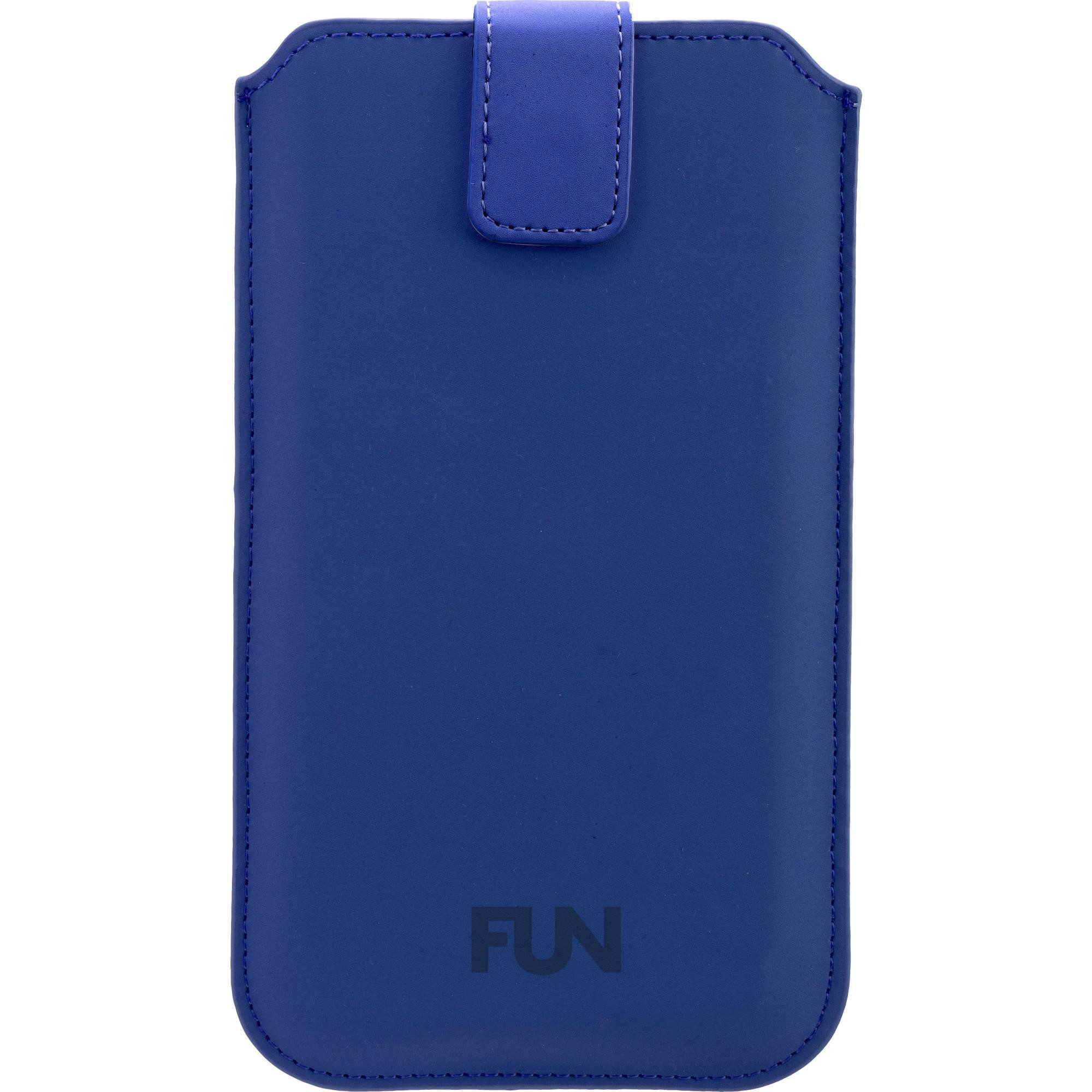 Peter Jäckel Handyhülle Handyhülle 6.9 Zoll Soft Touch Maritim Blue Sleeve PETER JÄCKEL