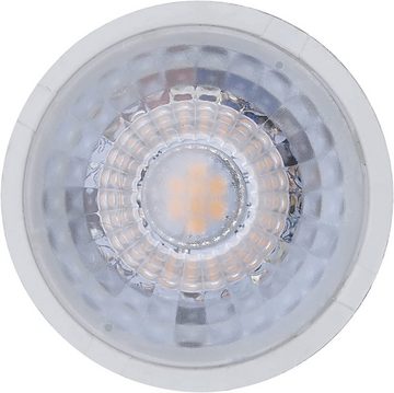 Oktaplex lighting LED-Leuchtmittel 3 Stück LED Module 3-Step dimmbar 50mm GU10 / MR16 geeignet 4,8W 380, 230V, 3 St., warmweiß, 2700K - Aufbauspots kompatibel