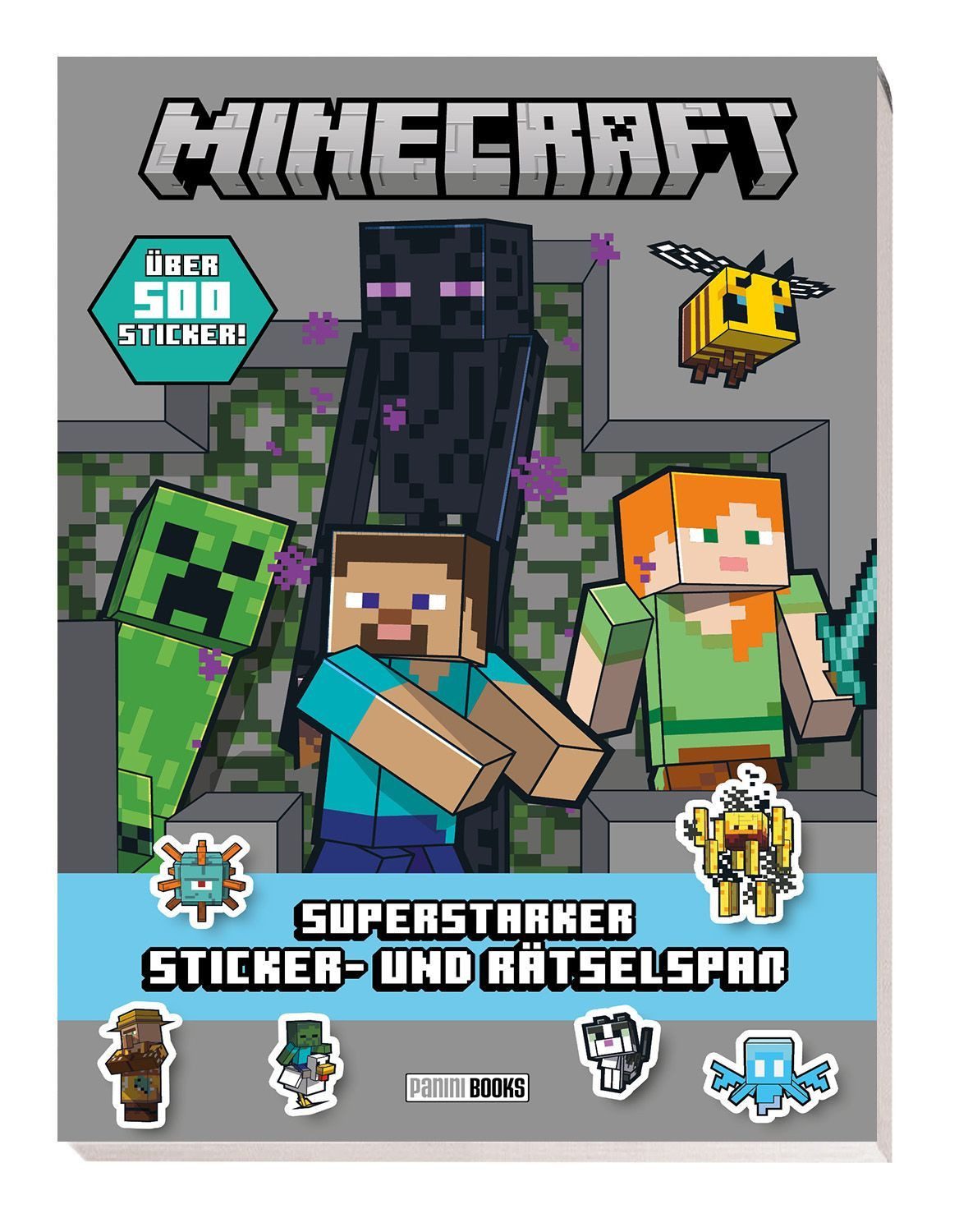 Minecraft: Superstarker Sticker- und Rätselspaß / Panini