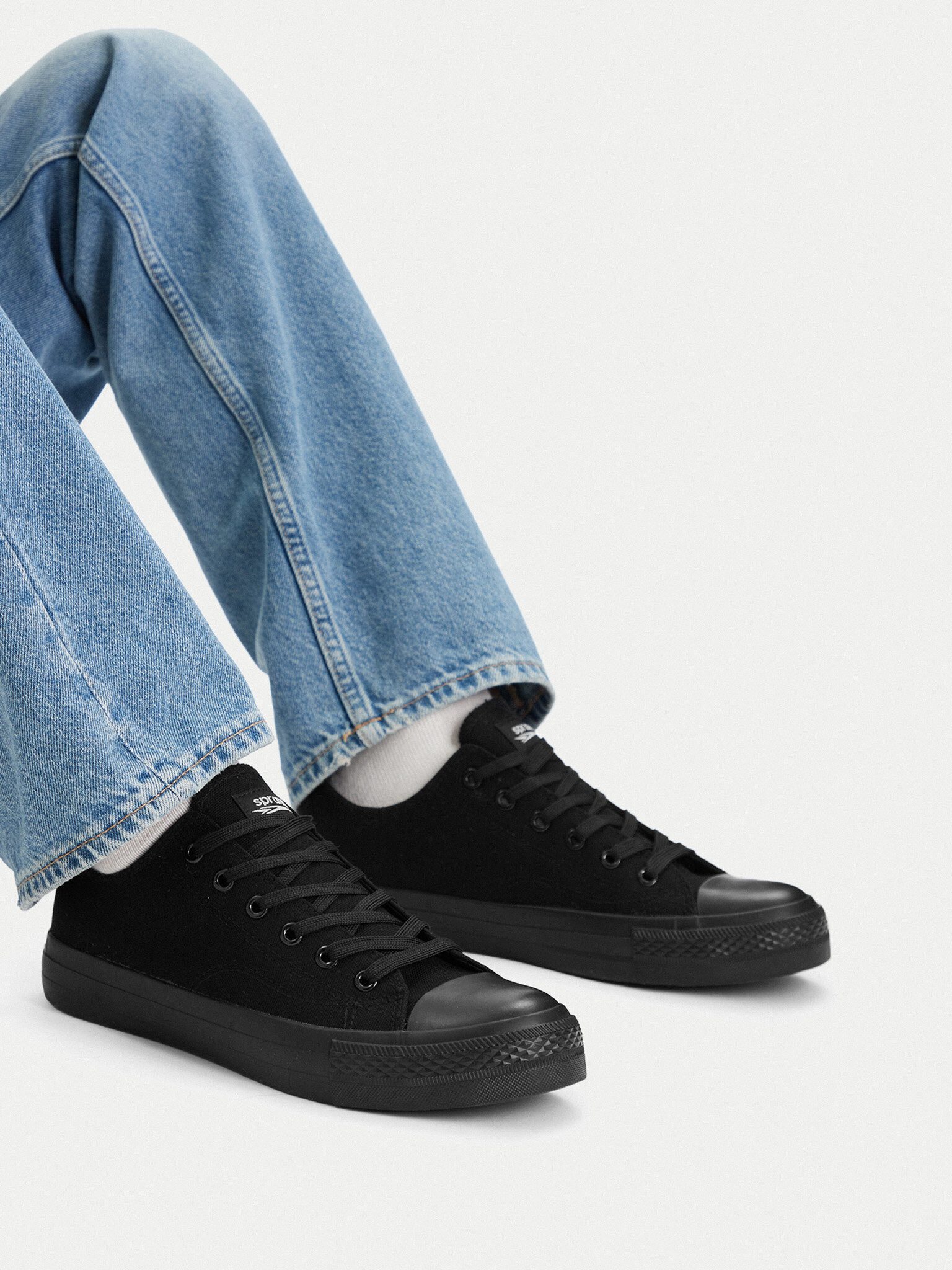 sprandi Sprandi Herrenschuhe Schwarz Sprandi-CEOWB-YL201401 Schwarz Schwarz Sneaker