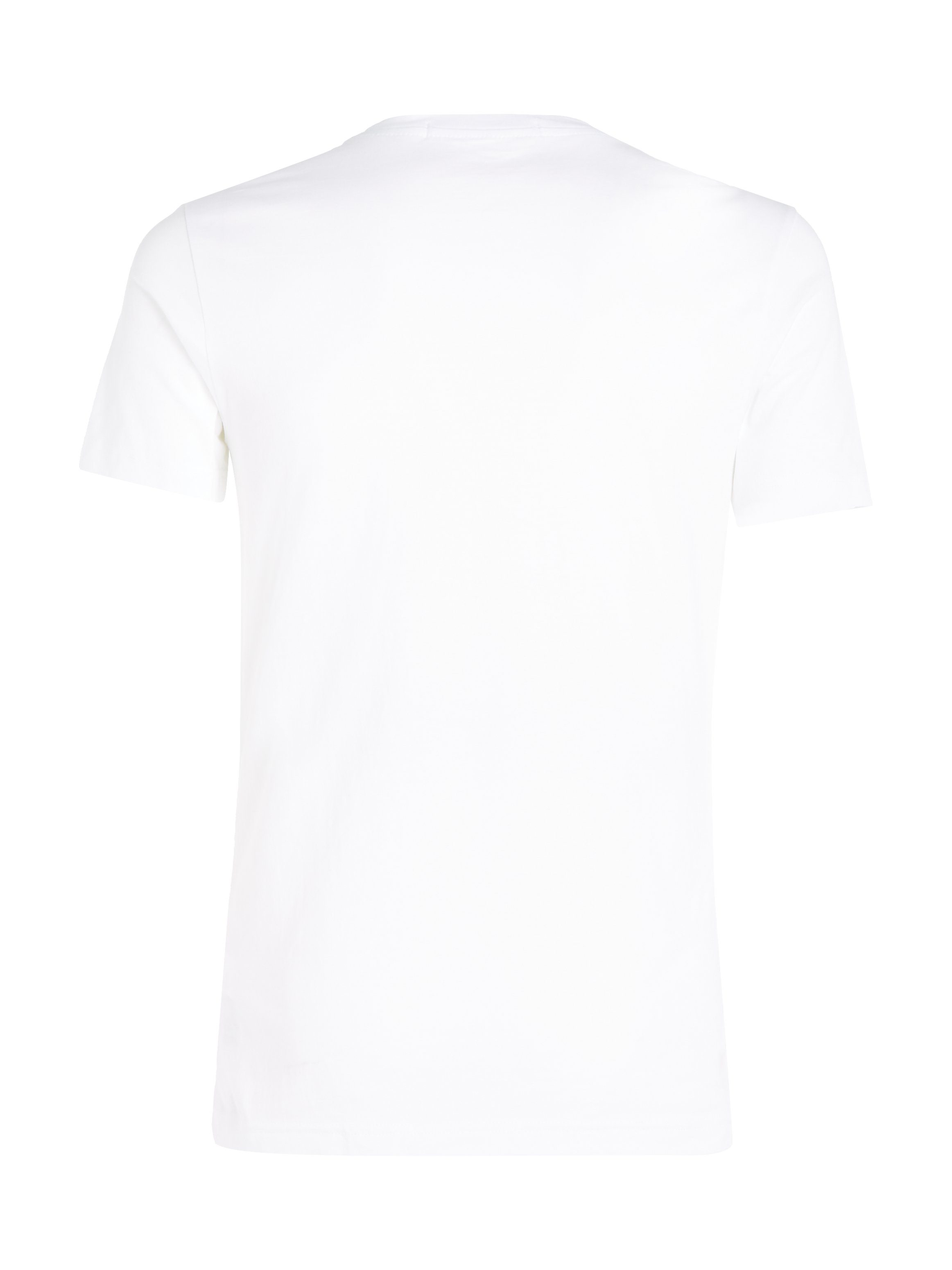 Calvin Klein Jeans T-Shirt CORE White INSTITUTIONAL LOGO SLIM TEE Bright