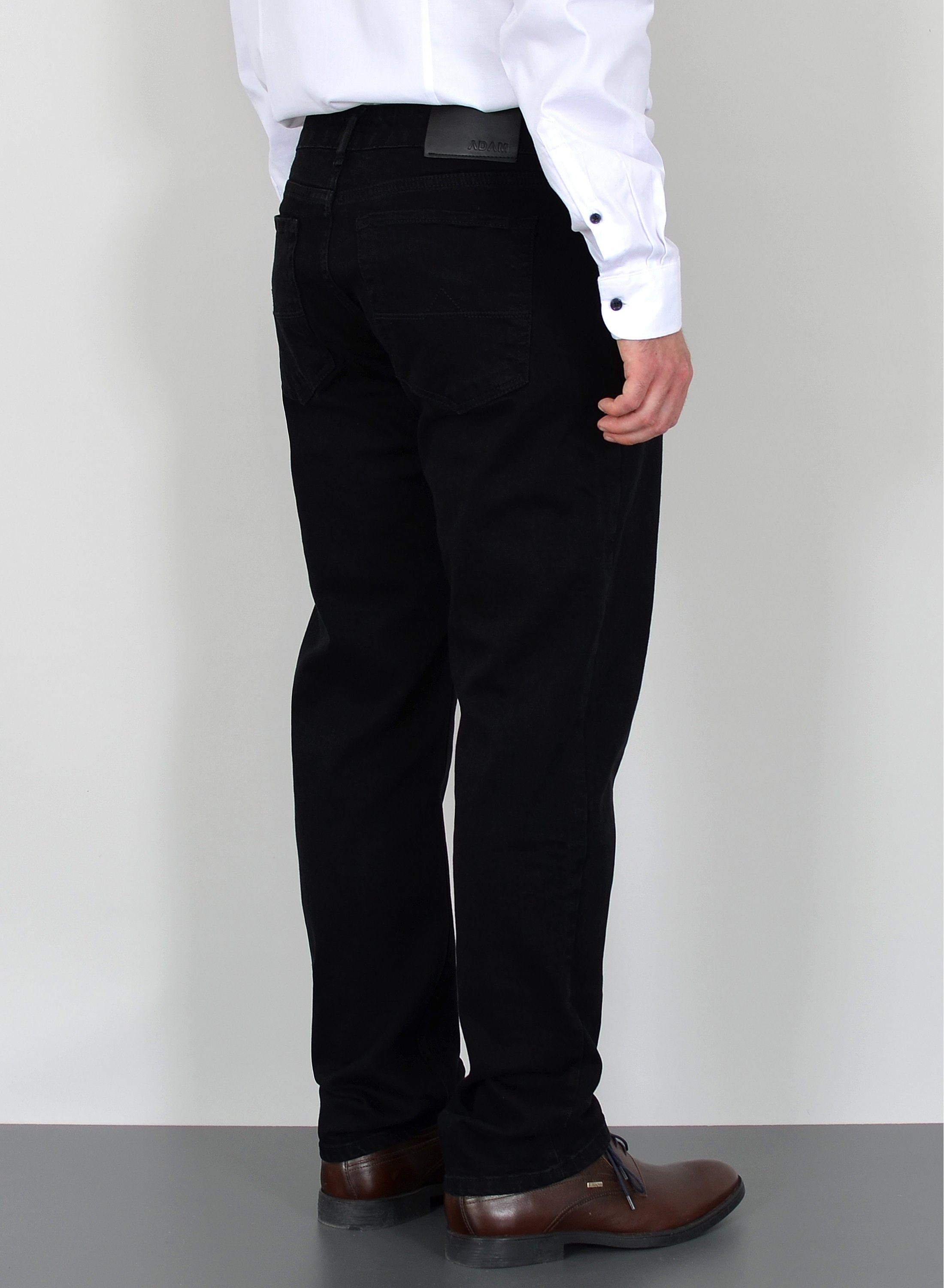 ADAM JEANS Straight-Jeans Herren Jeans Straight Hose Stretch Regular Fit Jeanshose Comfort Fit Straight Jeans Herren Hose normale Leibhöhe Jeans Gerade Schnitt – Bild 4 von 4