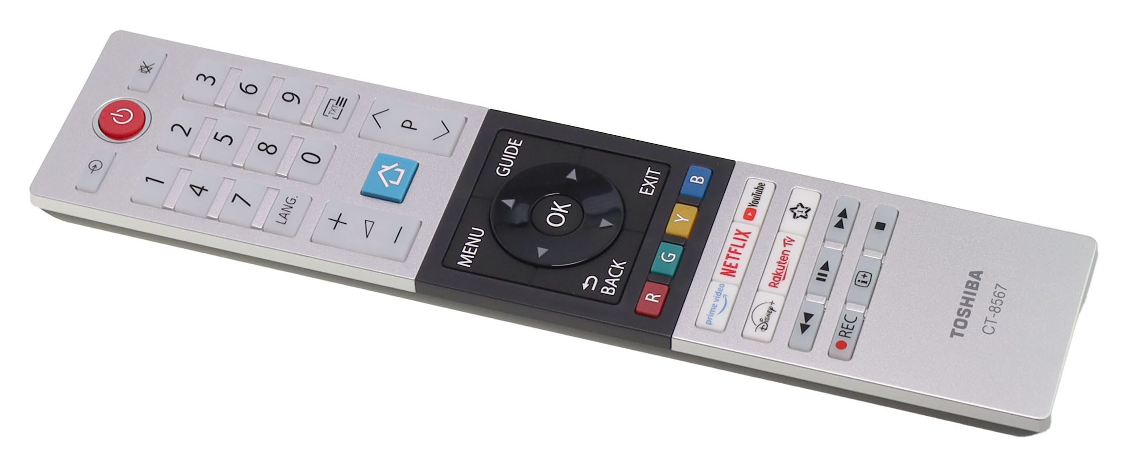 Toshiba 30116758,CT-8567 Fernbedienung für 50UV2363DAUHD Smart-TV Fernbedienung