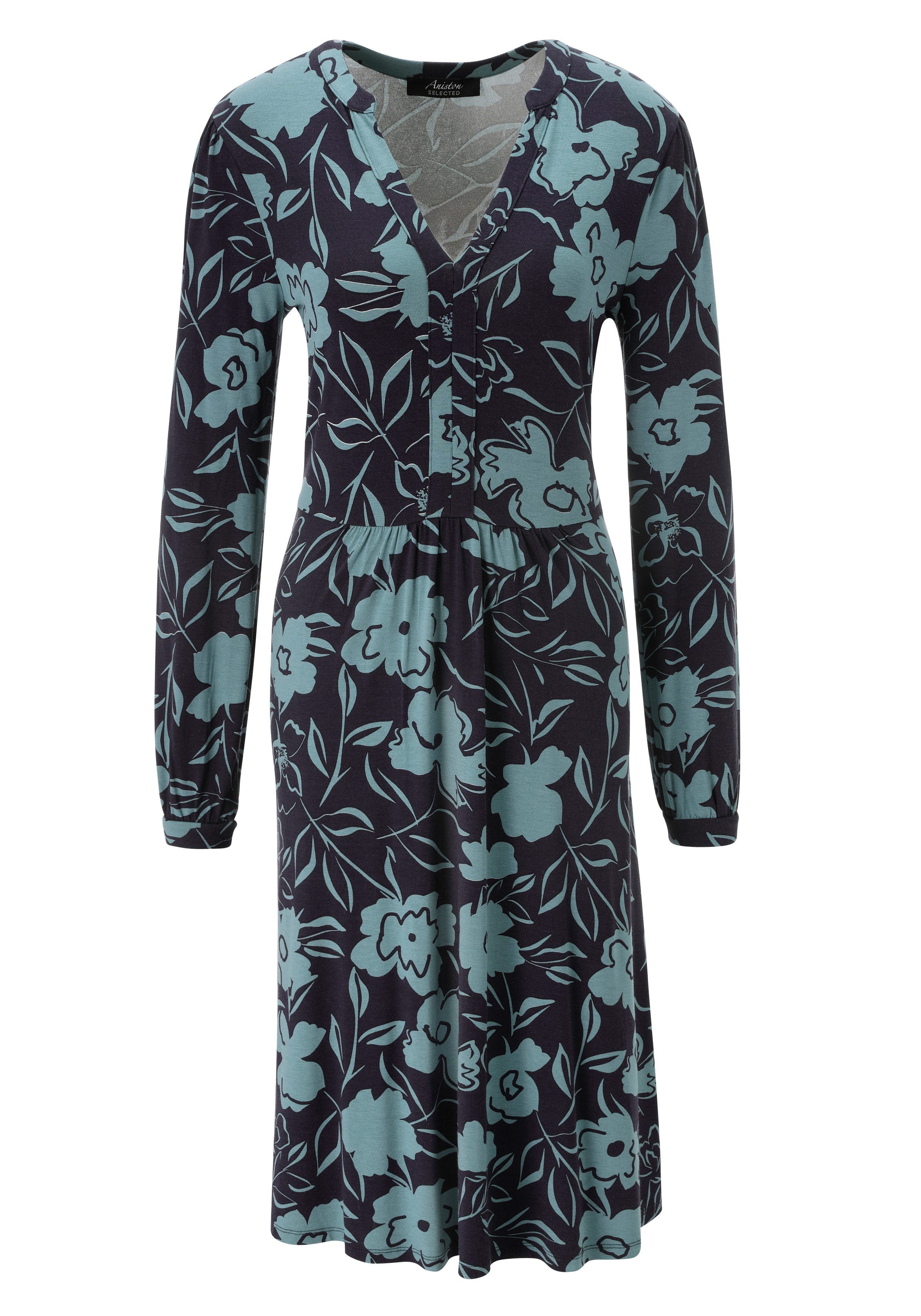 Aniston SELECTED Jerseykleid mit zwei Eingriffstaschen - NEUE KOLLEKTION – Bild 5 von 5