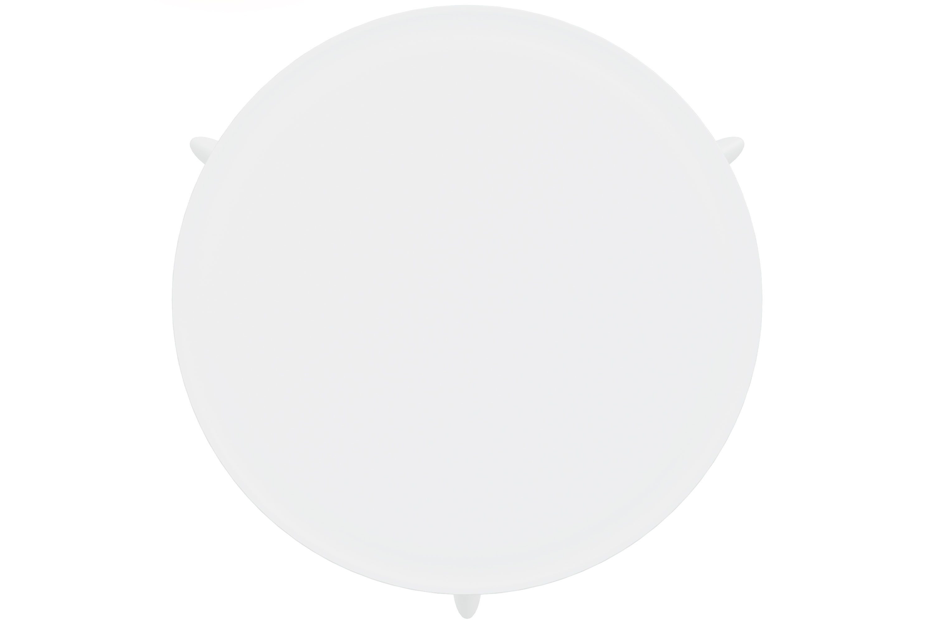 KONSIMO® Gartentisch GALIO Outdoor-Tisch Kaffeetisch, hergestellt in der EU, Runder Gartentisch, Wetterfester Terrassentisch, Modern Design Ø57 cm