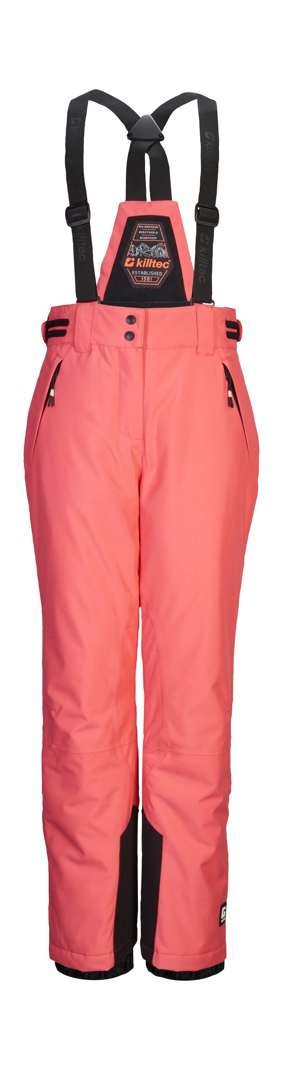 Killtec Skihose KSW 213 GRLS SKI PNTS Wasserdichte, atmungsaktive Skihose mit verstellbarer Taille
