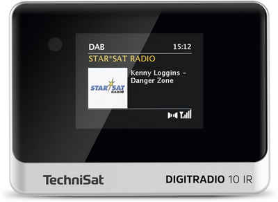 TechniSat »DIGITRADIO 10 IR« Internet-Radio (Digitalradio (DAB), UKW, Internetradio, Bluetooth, Integrierte WLAN-Konnektivität, Steuerung per App, Empfangsteil/Adapter für Hi-Fi- und Stereo-Anlagen, TFT-Farbdisplay (2,8)