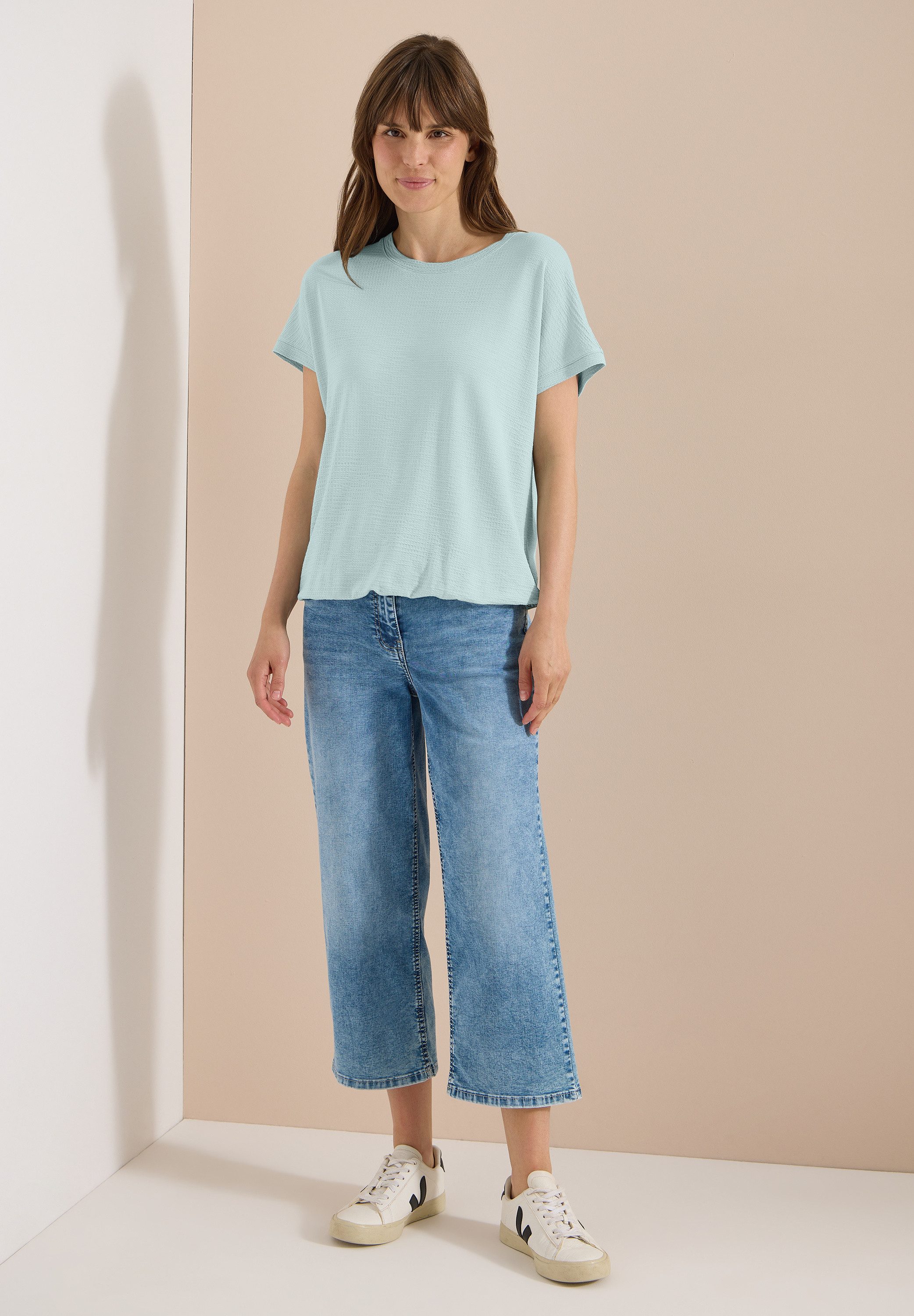 CECIL T-Shirt in Unifarbe