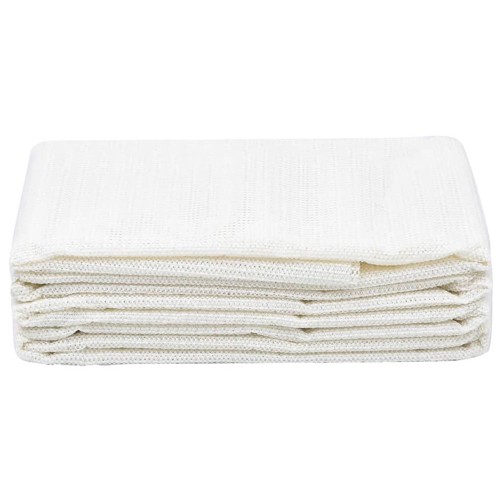 vidaXL Zeltteppiche, Campingteppich100x1000 cm Weiß