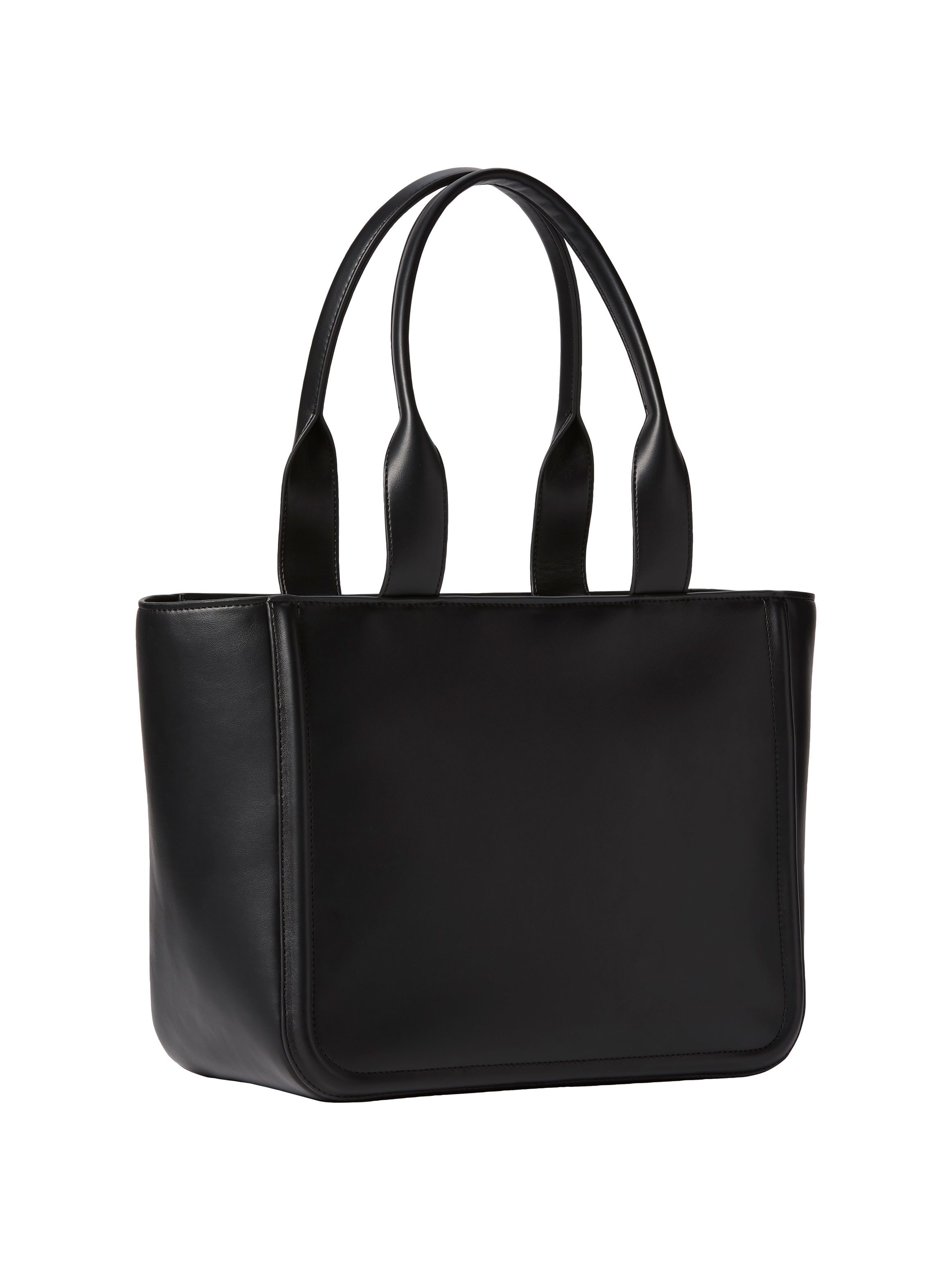 Calvin Klein Jeans Tragetasche SANDI TOTE, Damen Henkeltasche, Schultertasche mit großem CK-Logo