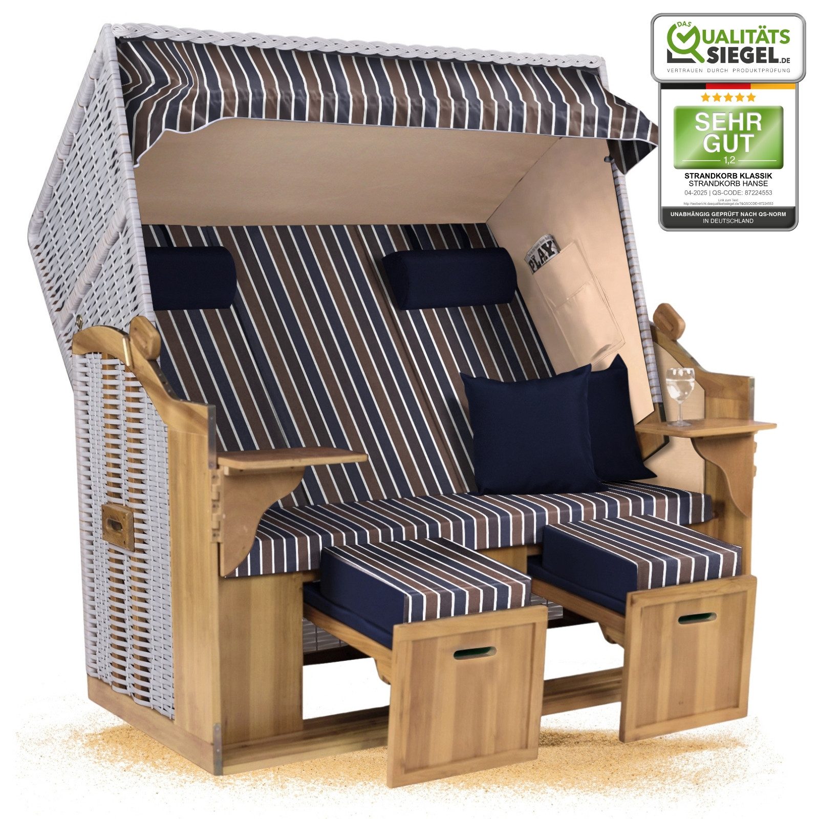 Strandkorb Hanse Strandkorb Strandkorb Ostsee XXL günstig online kaufen