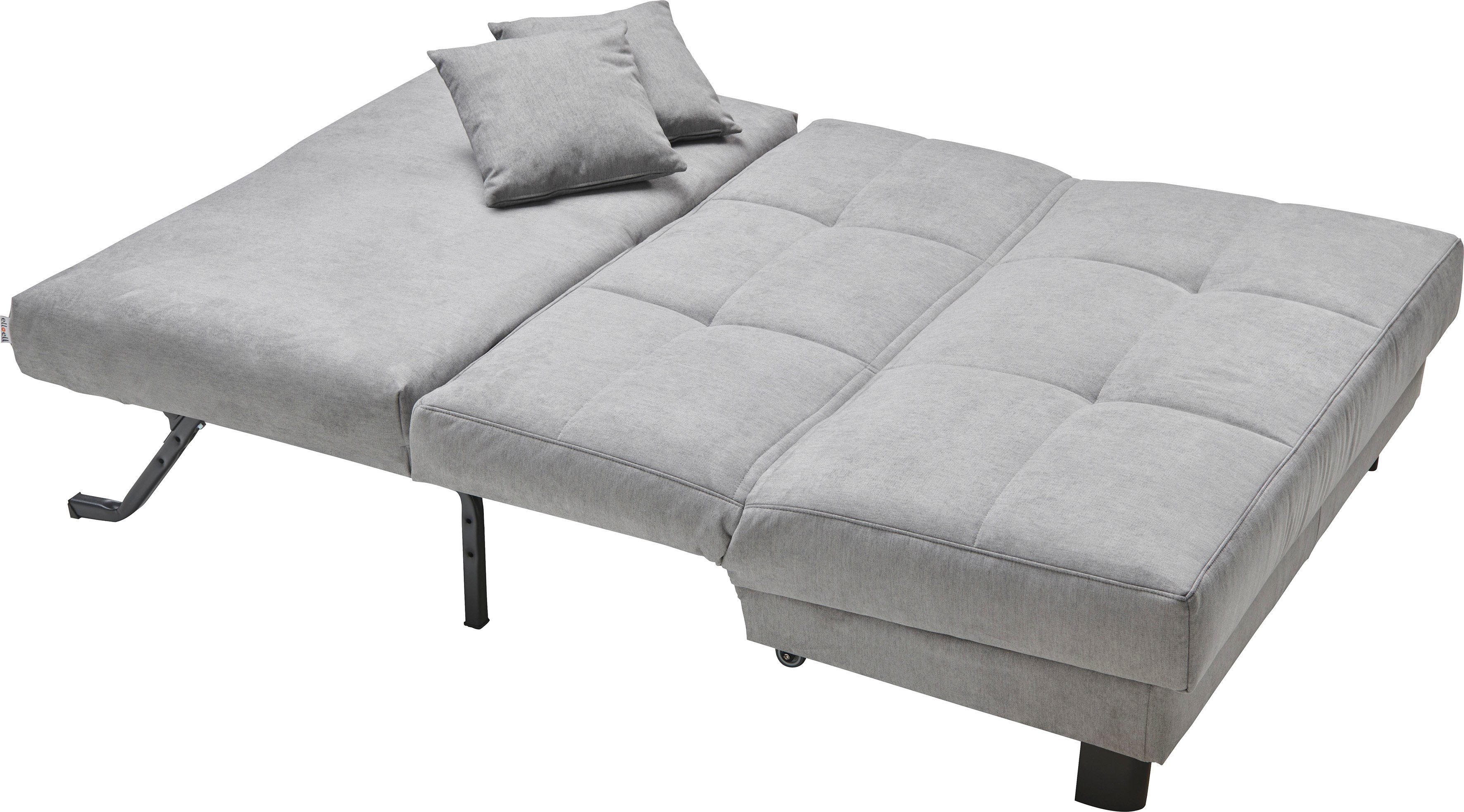 ell + Breite Zierkissen 145 inkl. Schlafsofa Tilda, grau cm, 2 ell