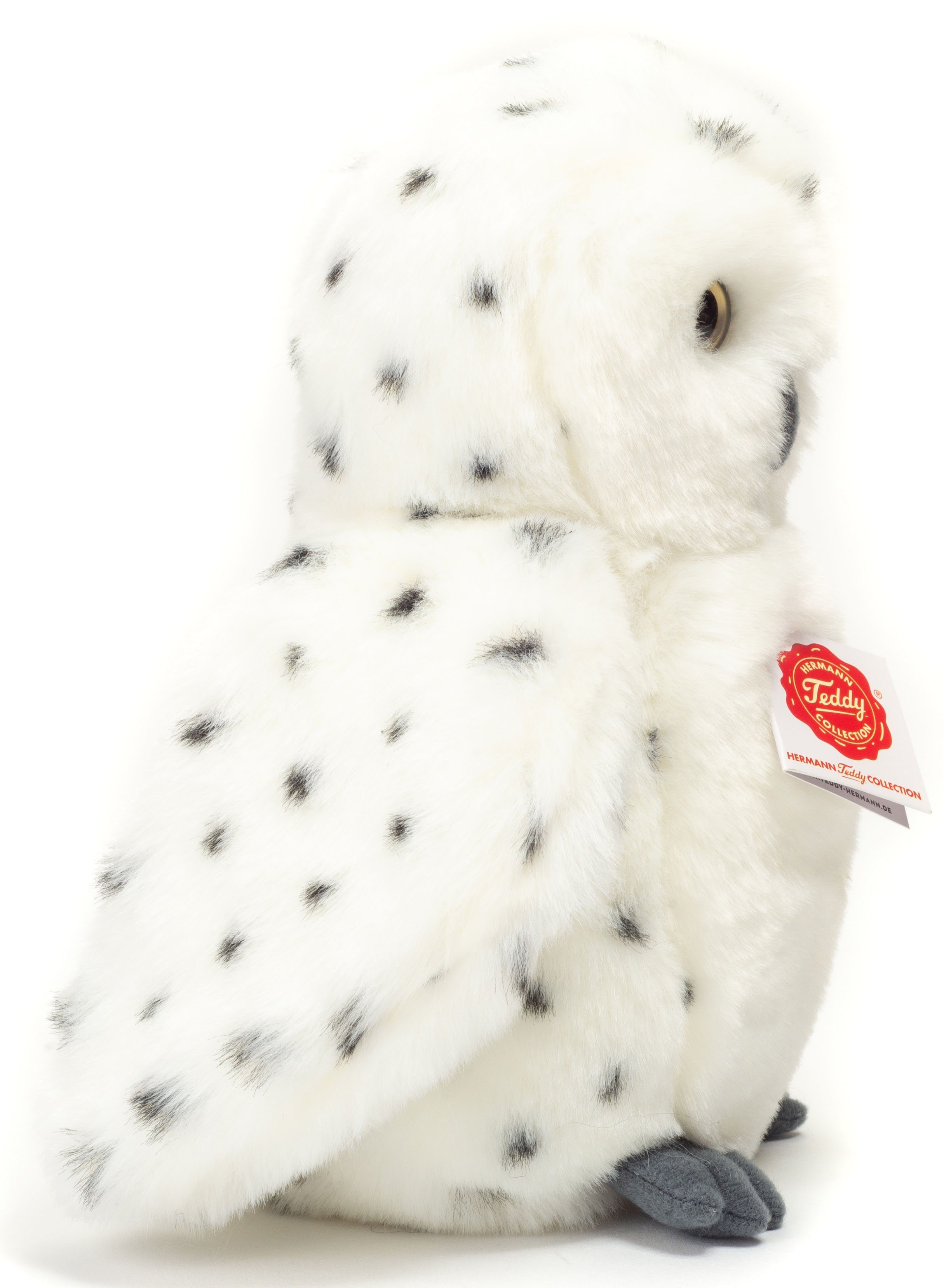 Teddy Hermann® Kuscheltier Schneeeule, 20 cm, zum Teil aus recyceltem Material