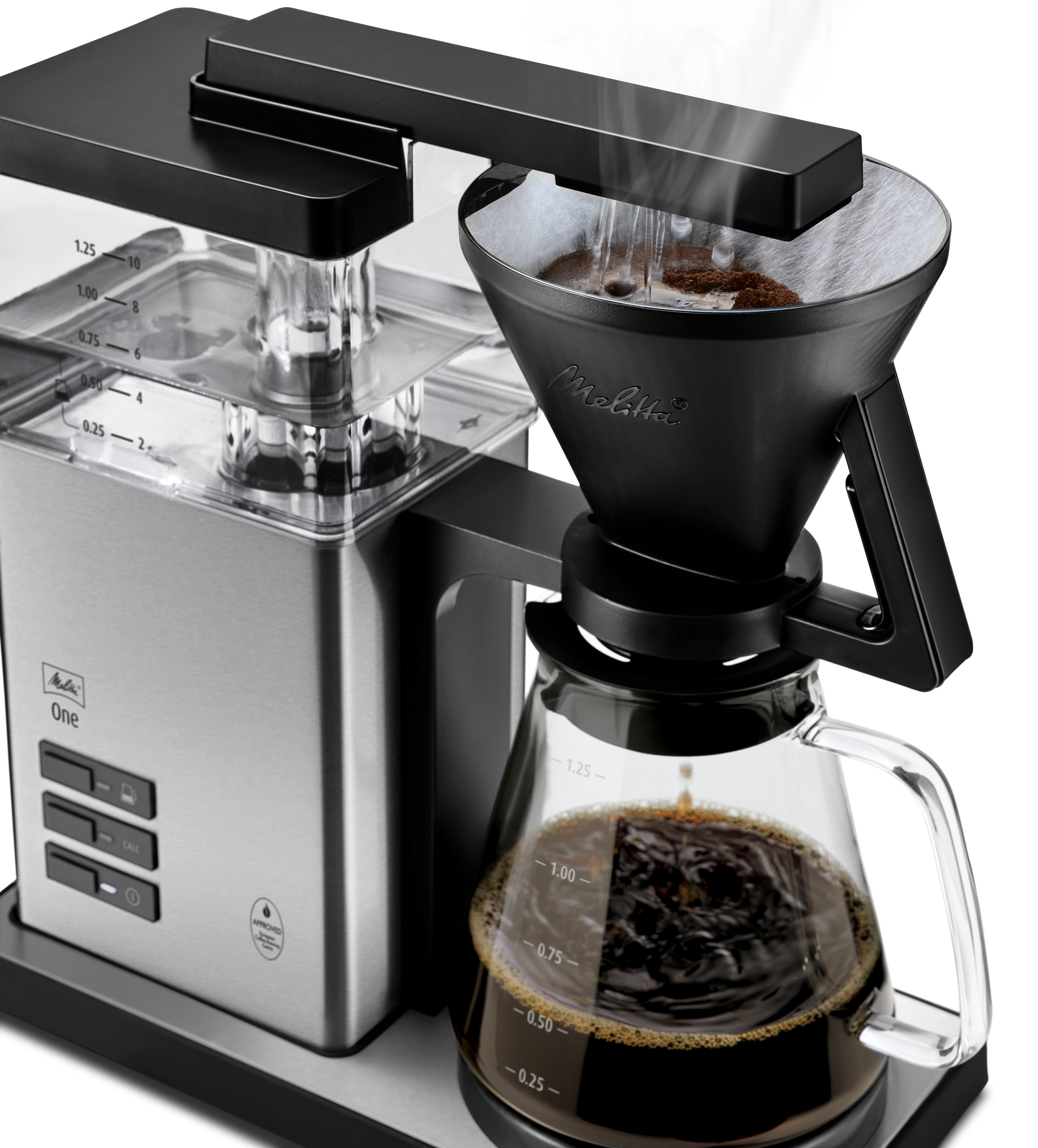 Melitta Filterkaffeemaschine 1031-01, 1,25l Kaffeekanne, 1x4